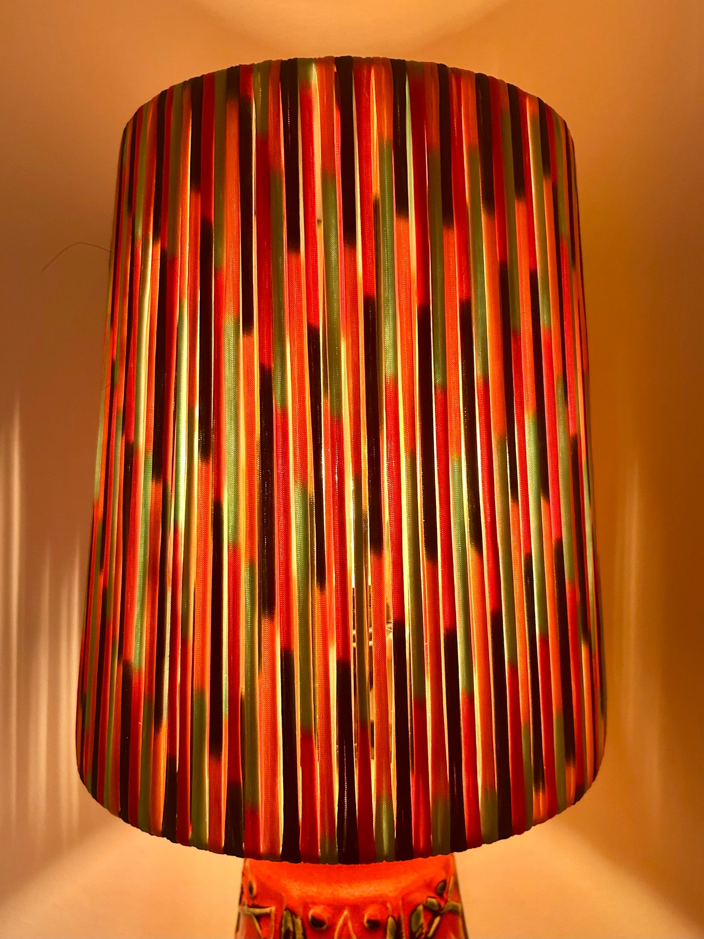 Rare Uebelacker vase lamp