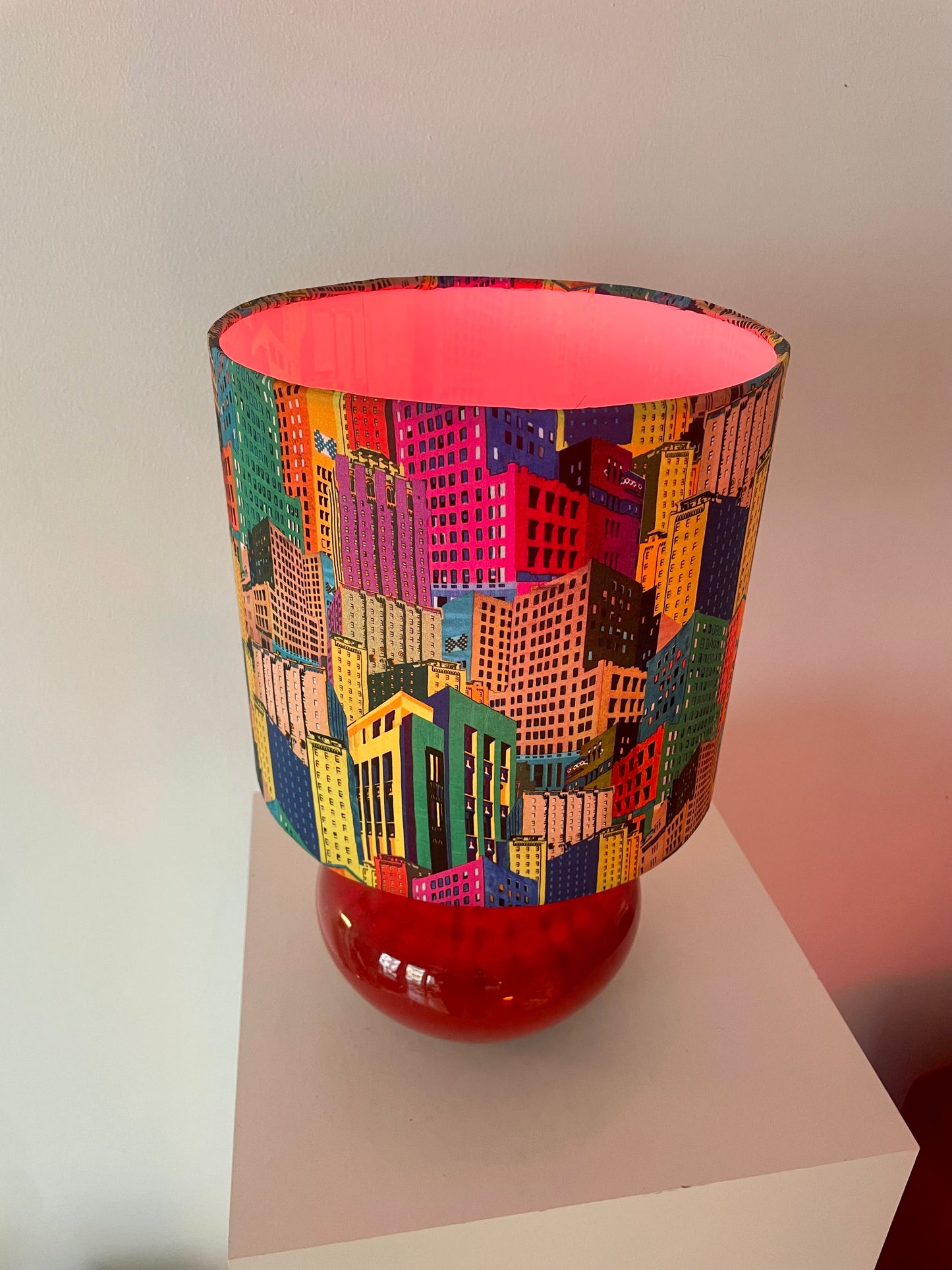 Kabellose Vasenlampe - Bückeburg Keramik - Kugellampe | 36 cm