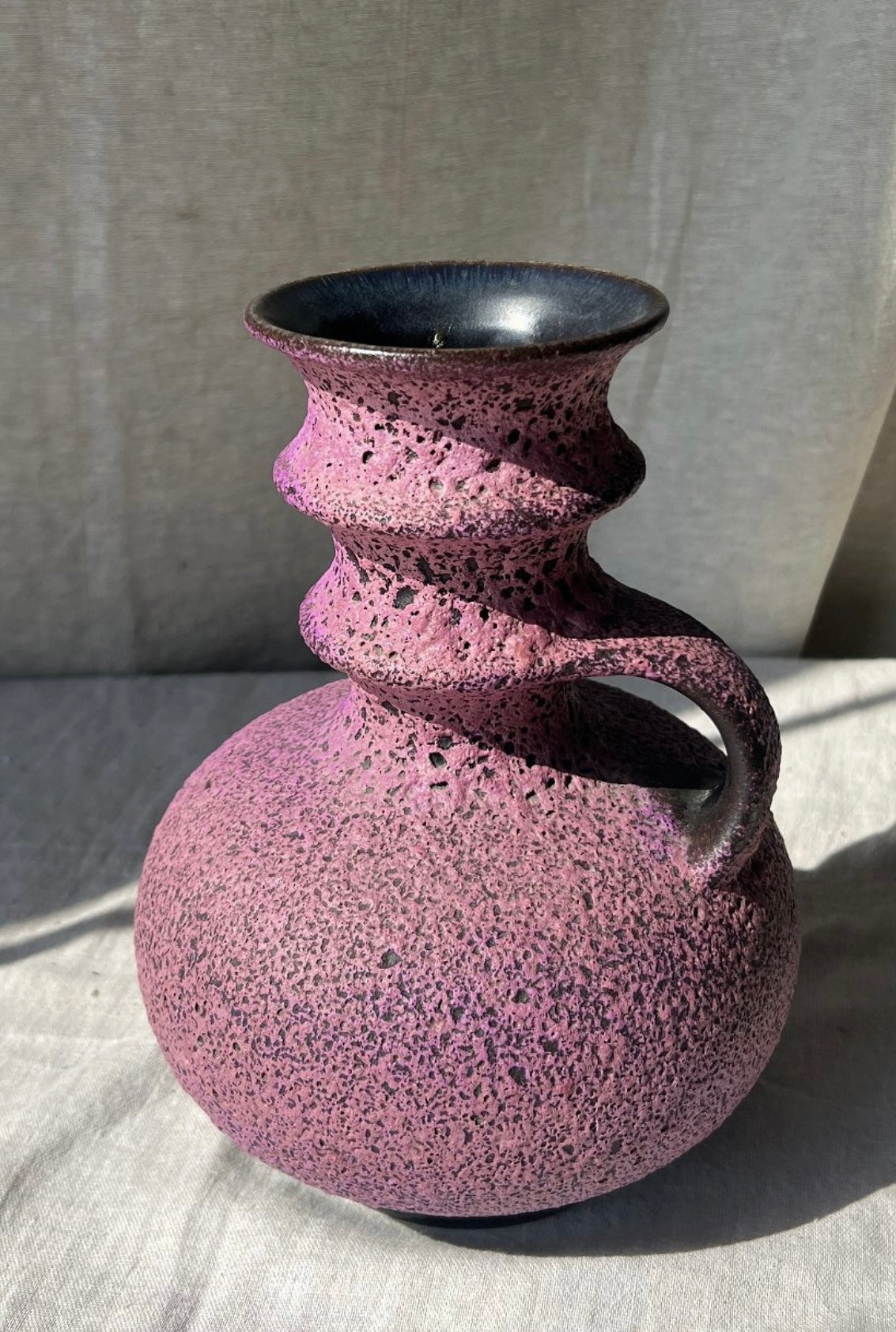 Tischlampe aus Vase von Cari Zalloni, Steuler
