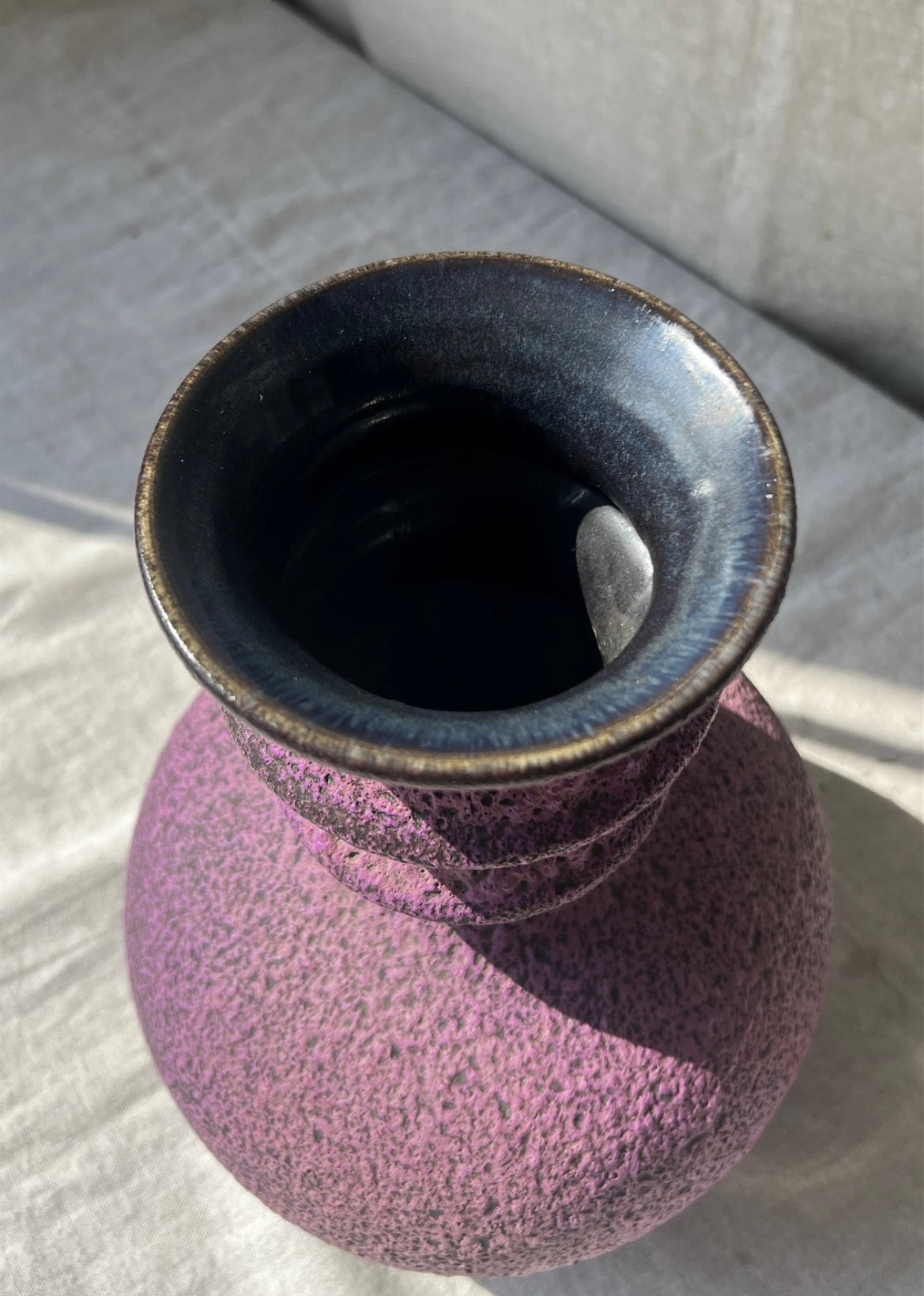 Tischlampe aus Vase von Cari Zalloni, Steuler