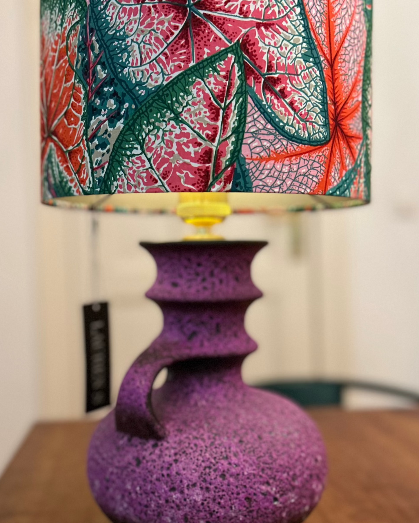 Tischlampe aus Vase von Cari Zalloni, Steuler