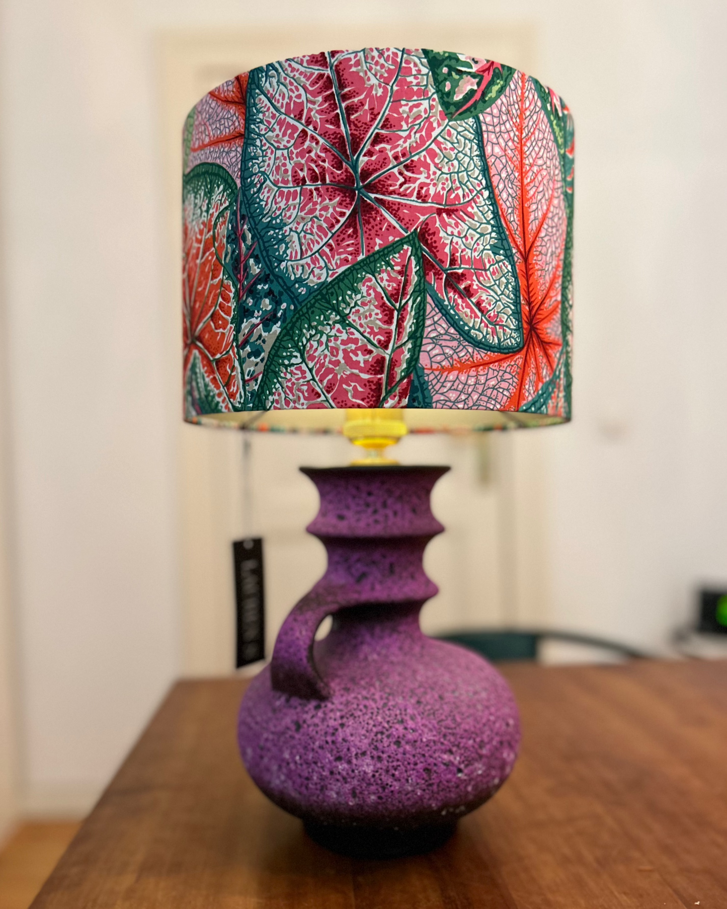 Tischlampe aus Vase von Cari Zalloni, Steuler