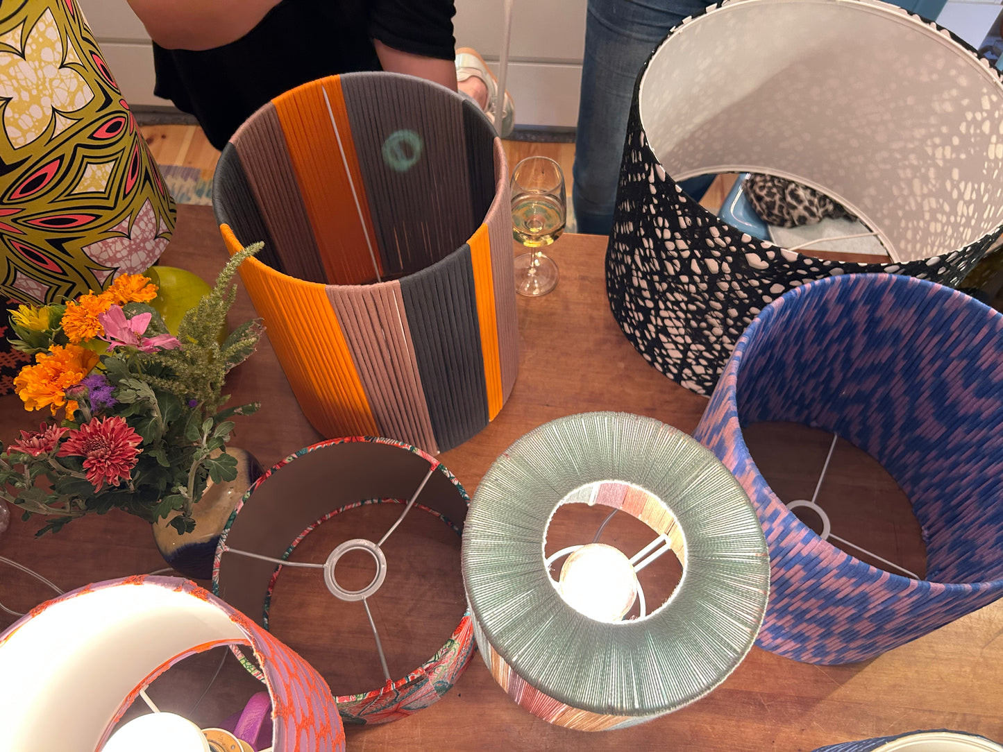 Lampenschirm-Workshop im Roomlight Studio