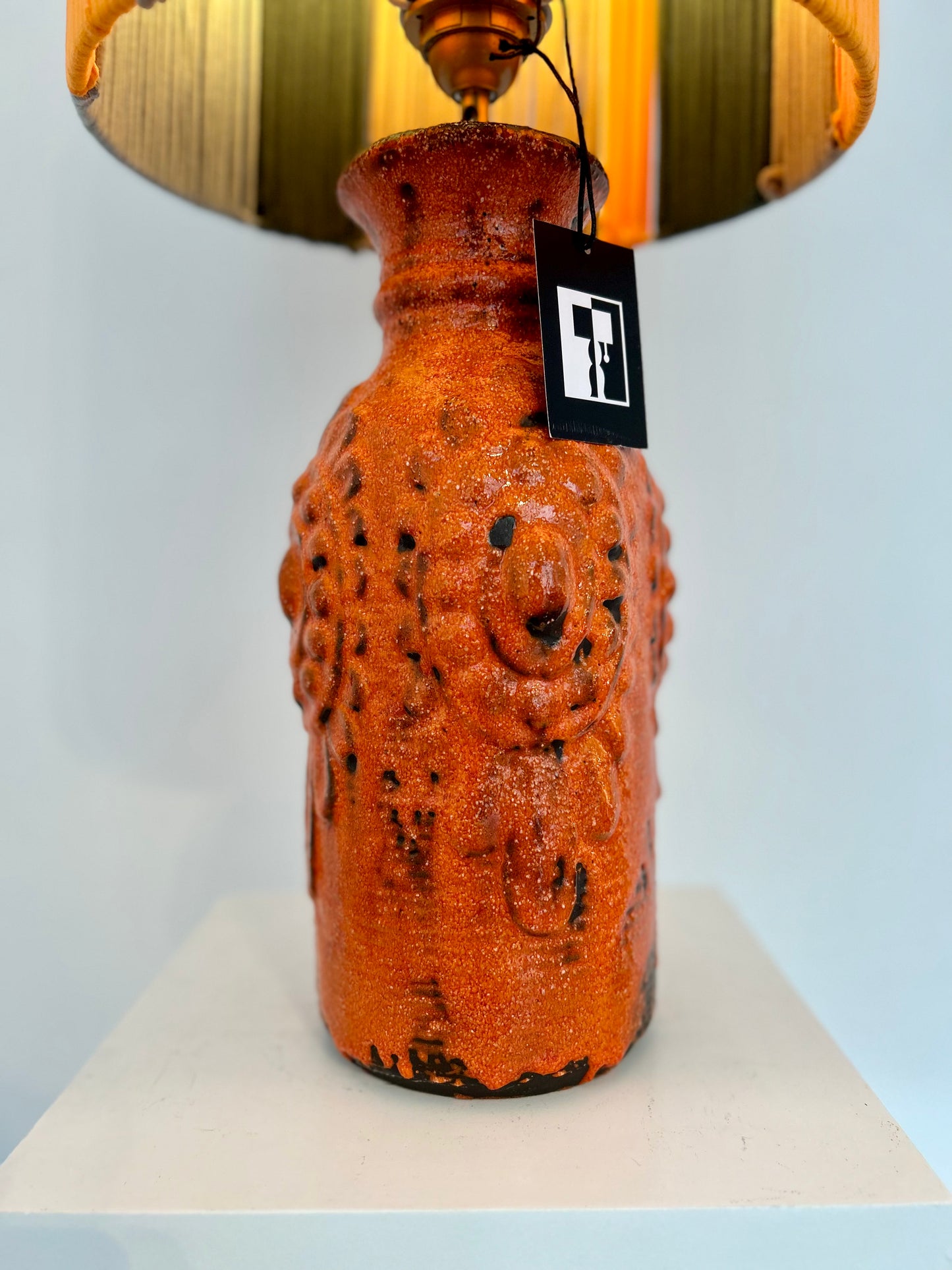Große Tischlampe aus Vase von Carstens Tönnieshof - WGP