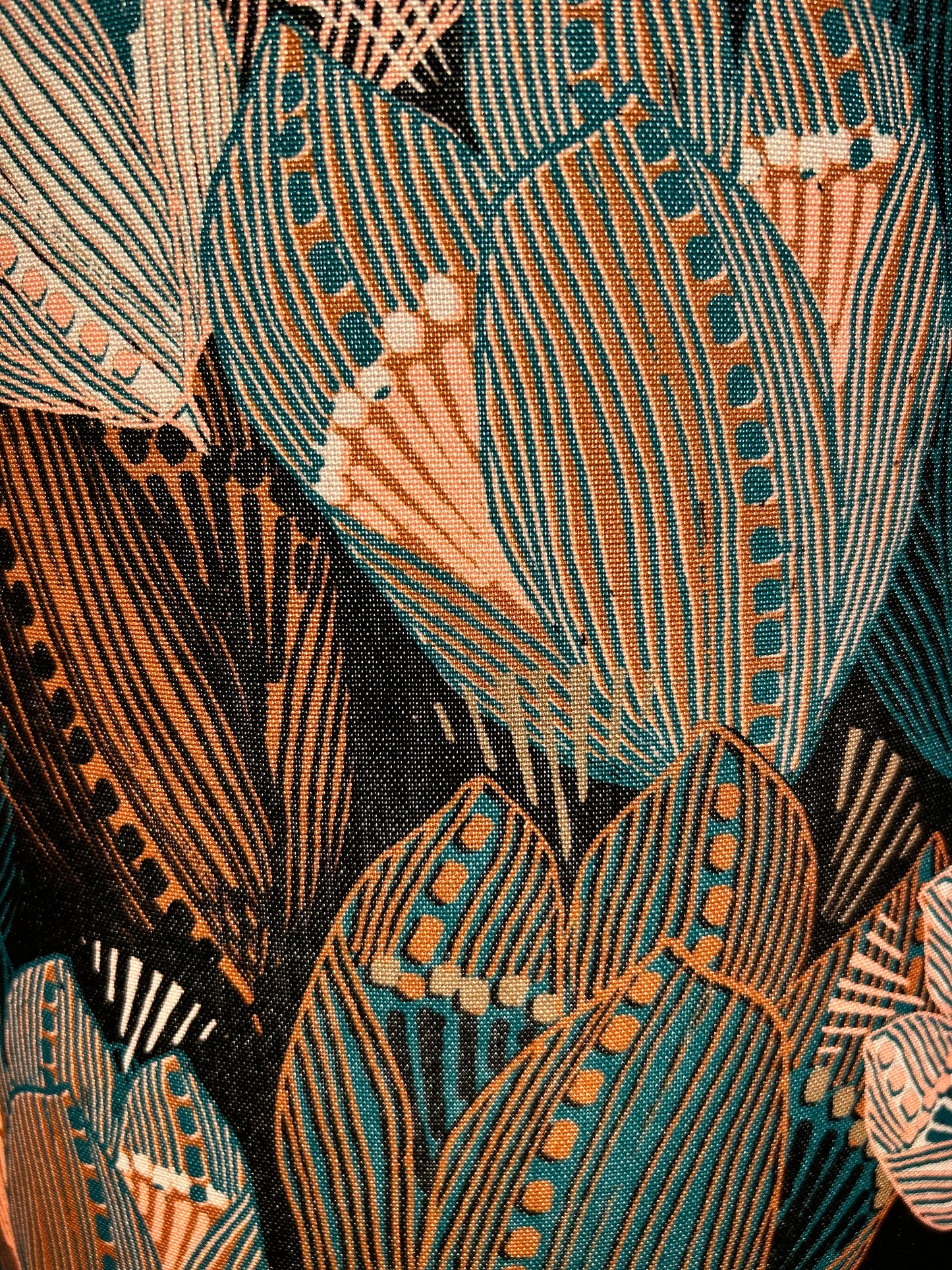 Vintage Doria Leuchte aus Opalglas