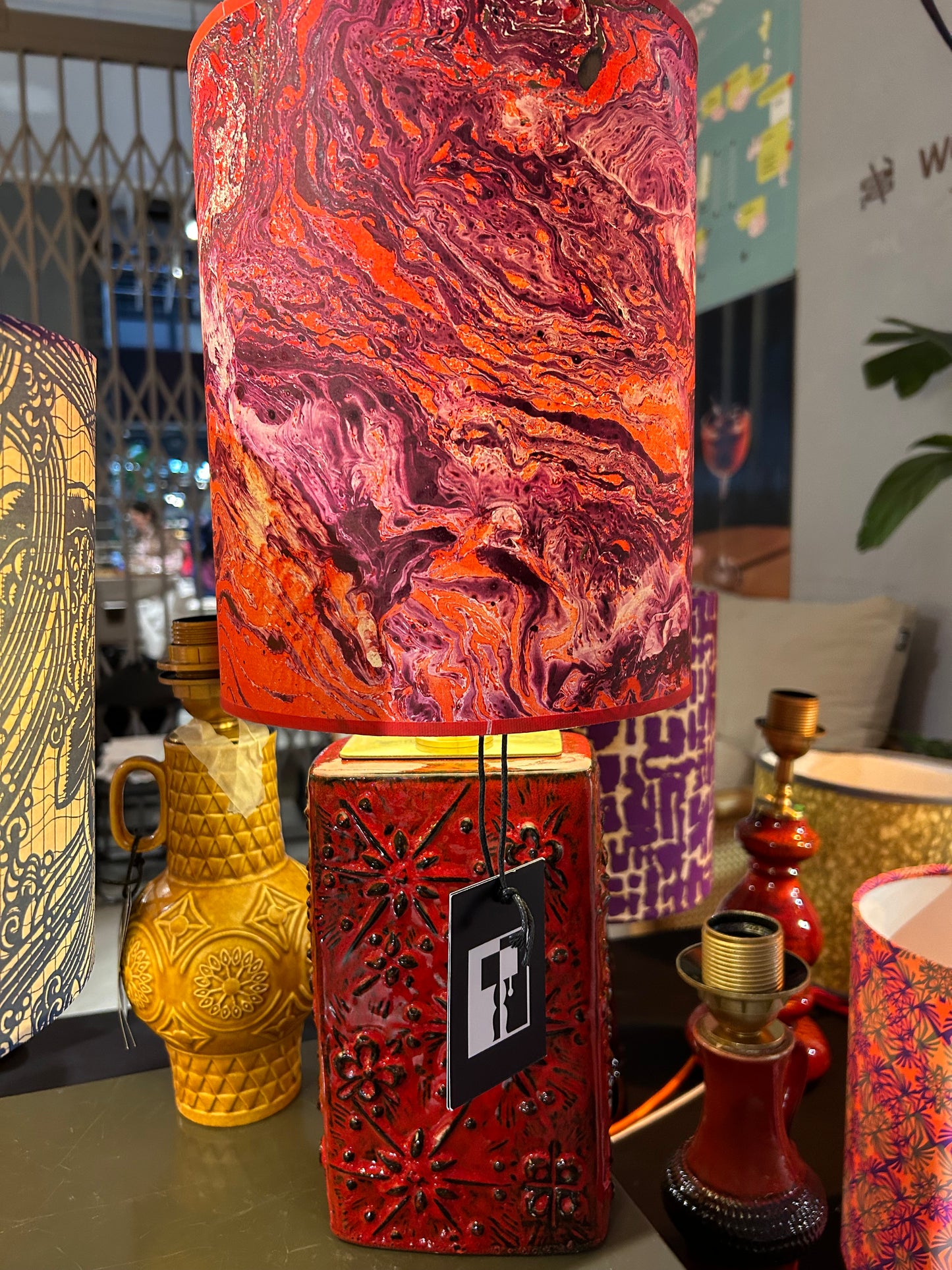 Upcycled Tischvase aus Kosmos Vase von Scheurich