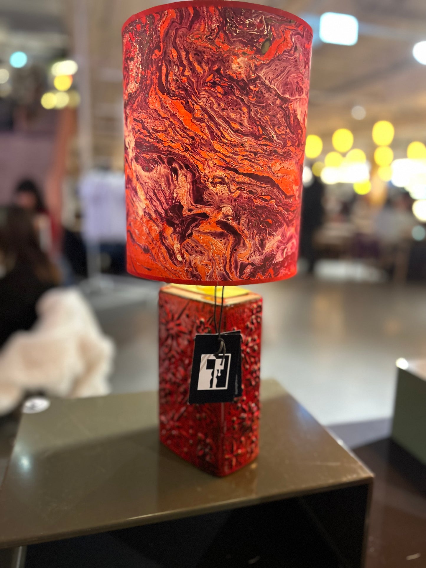 Upcycled Tischvase aus Kosmos Vase von Scheurich