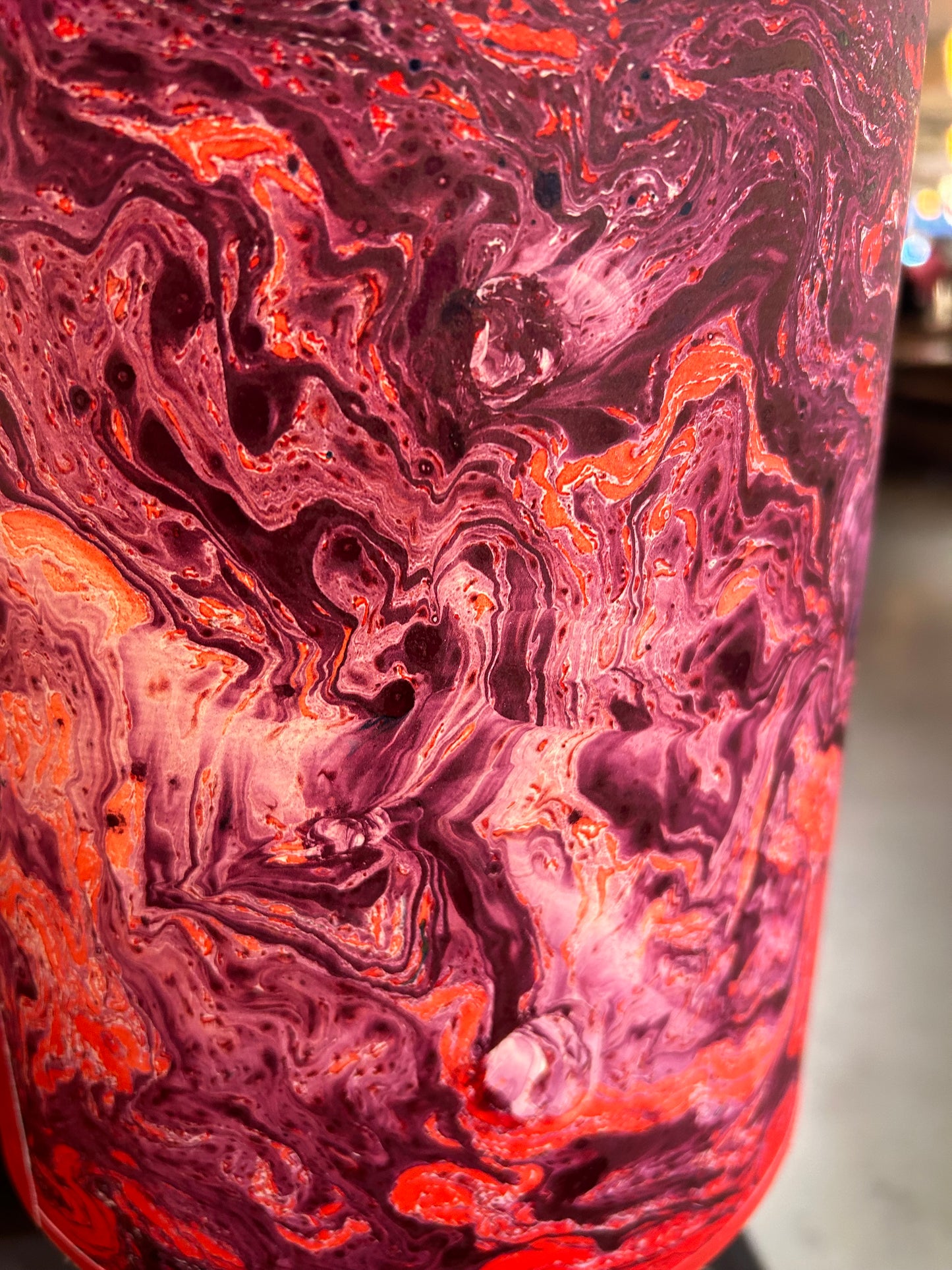 Upcycled Tischvase aus Kosmos Vase von Scheurich