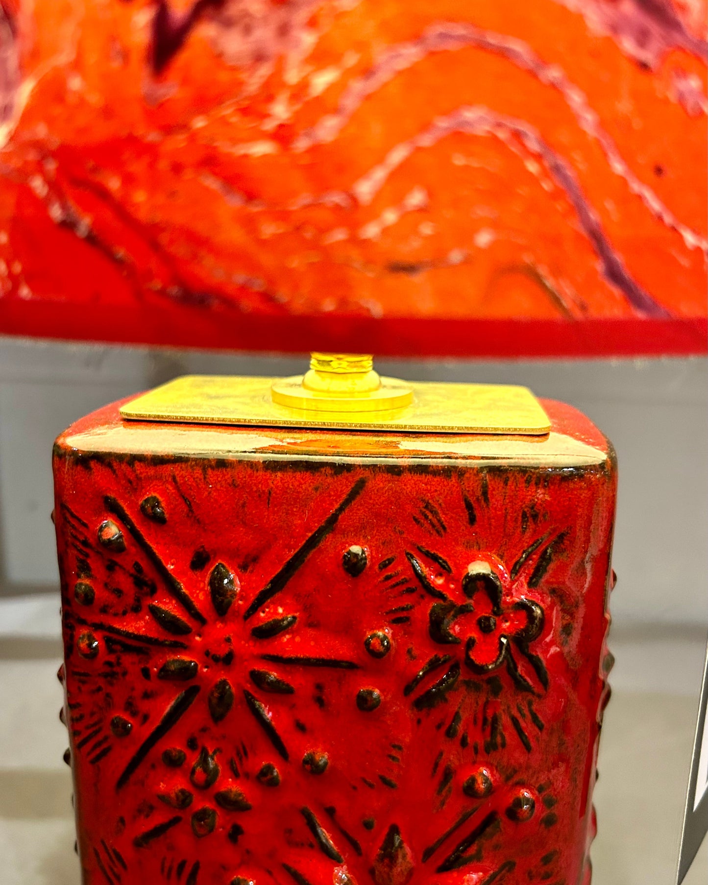 Upcycled Tischvase aus Kosmos Vase von Scheurich