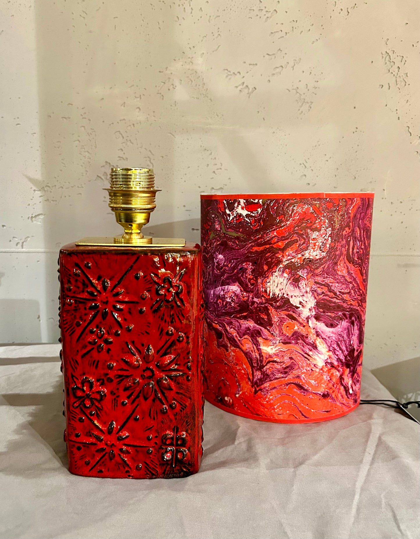 Upcycled Tischvase aus Kosmos Vase von Scheurich