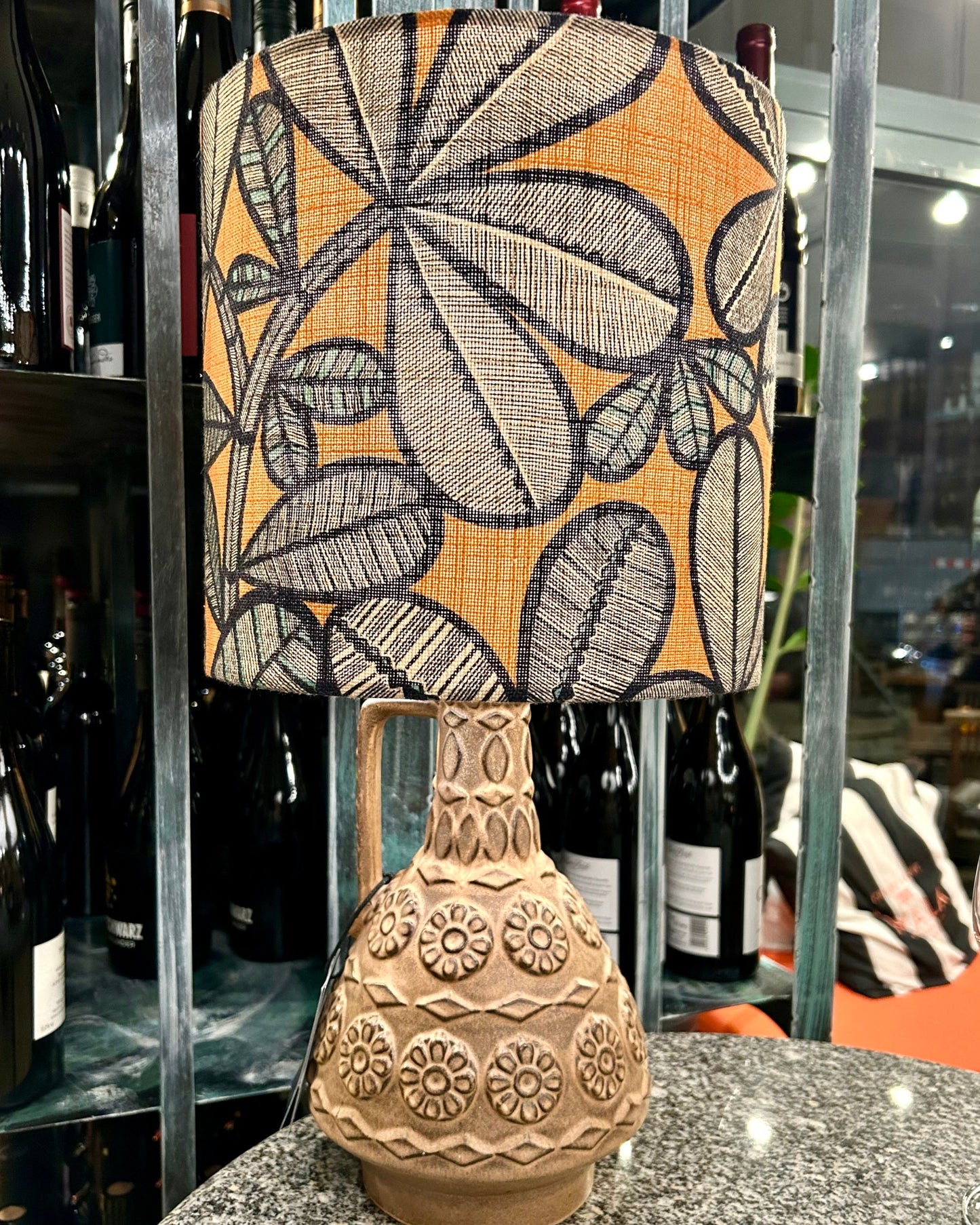 Kabellose Vasenlampe aus Vintage Bay Vase