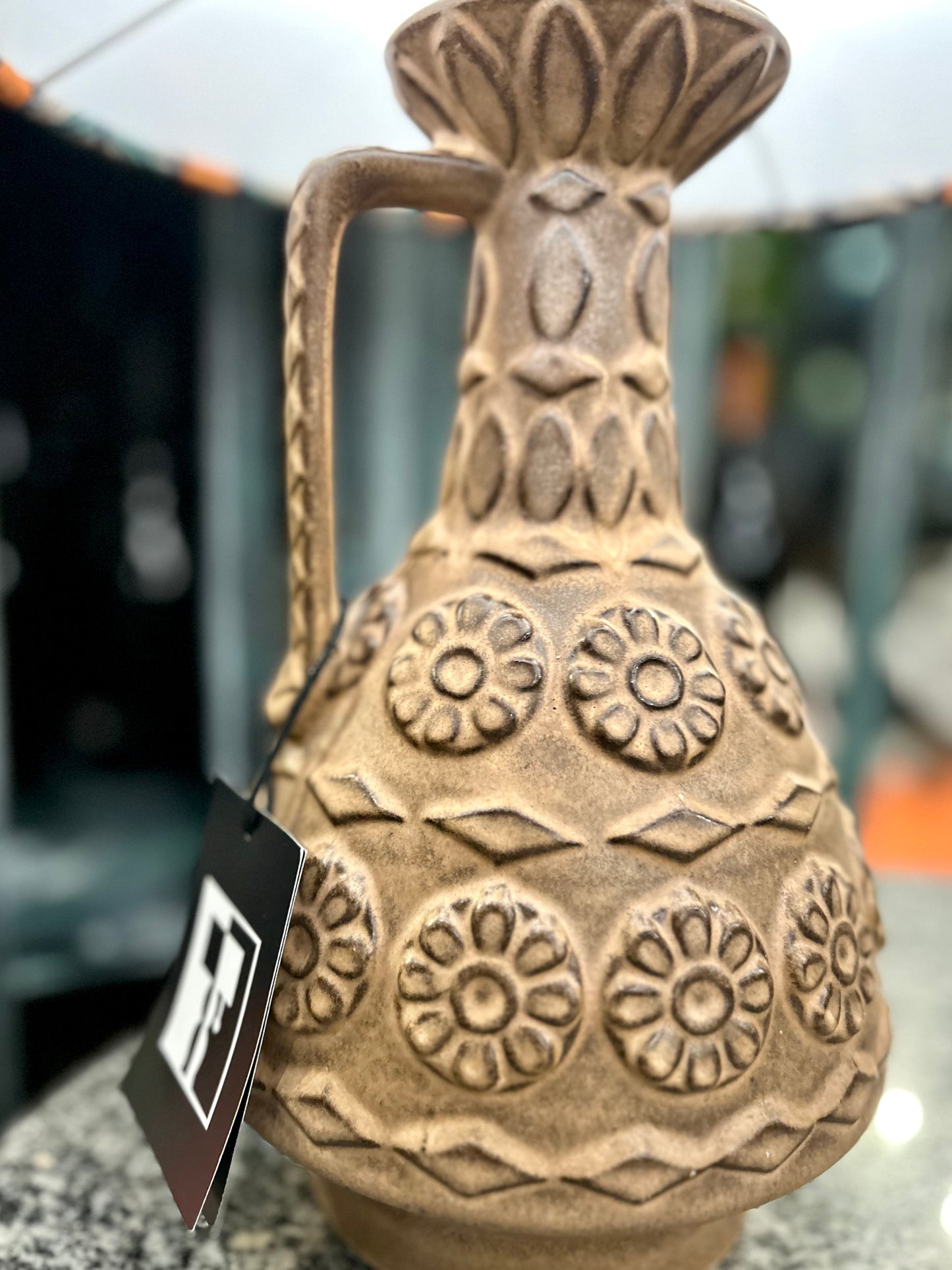 Kabellose Vasenlampe aus Vintage Bay Vase