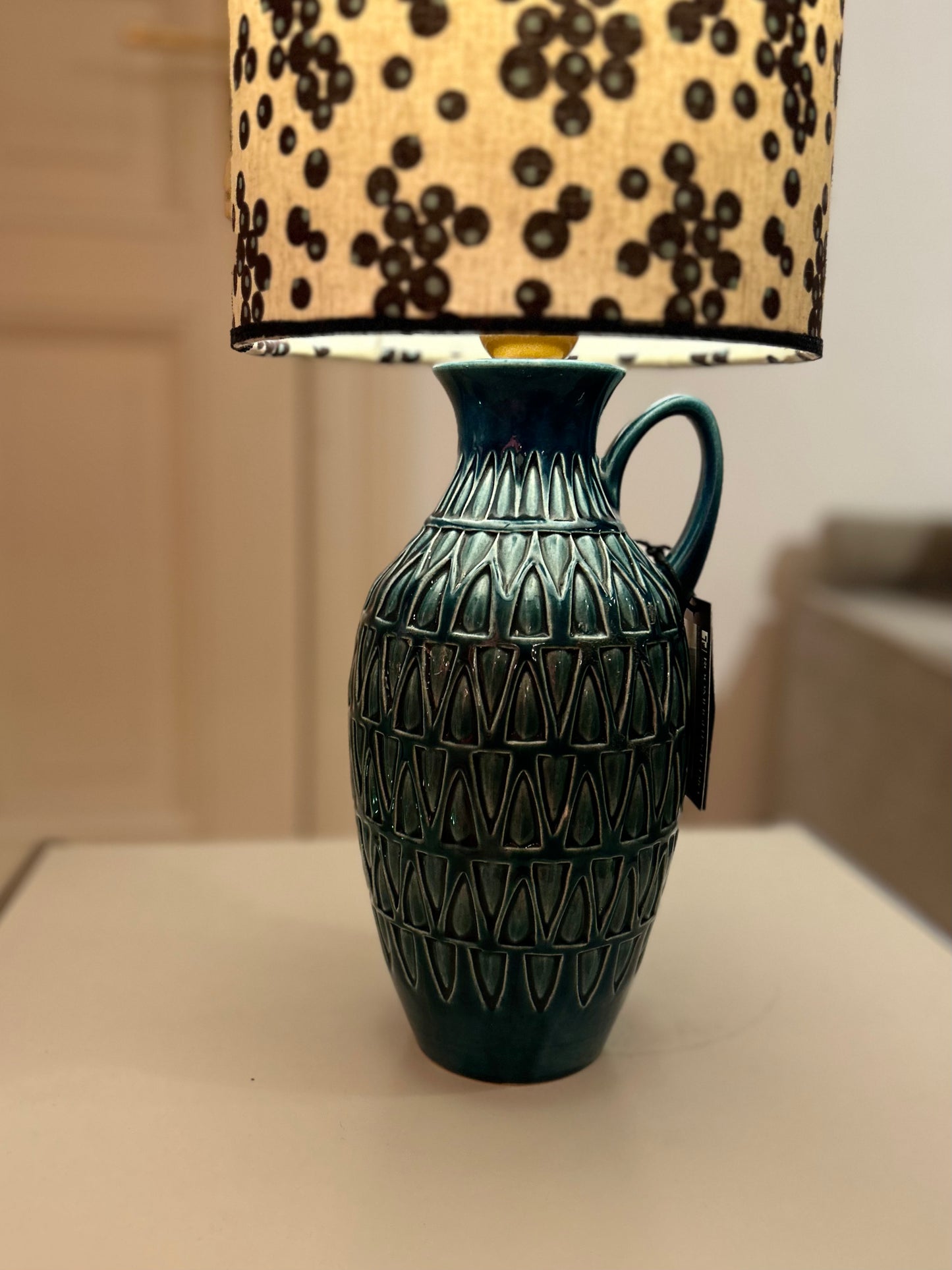 Kabellose Mid Century Lampe für Wohnzimmer, Balkon oder Garten
