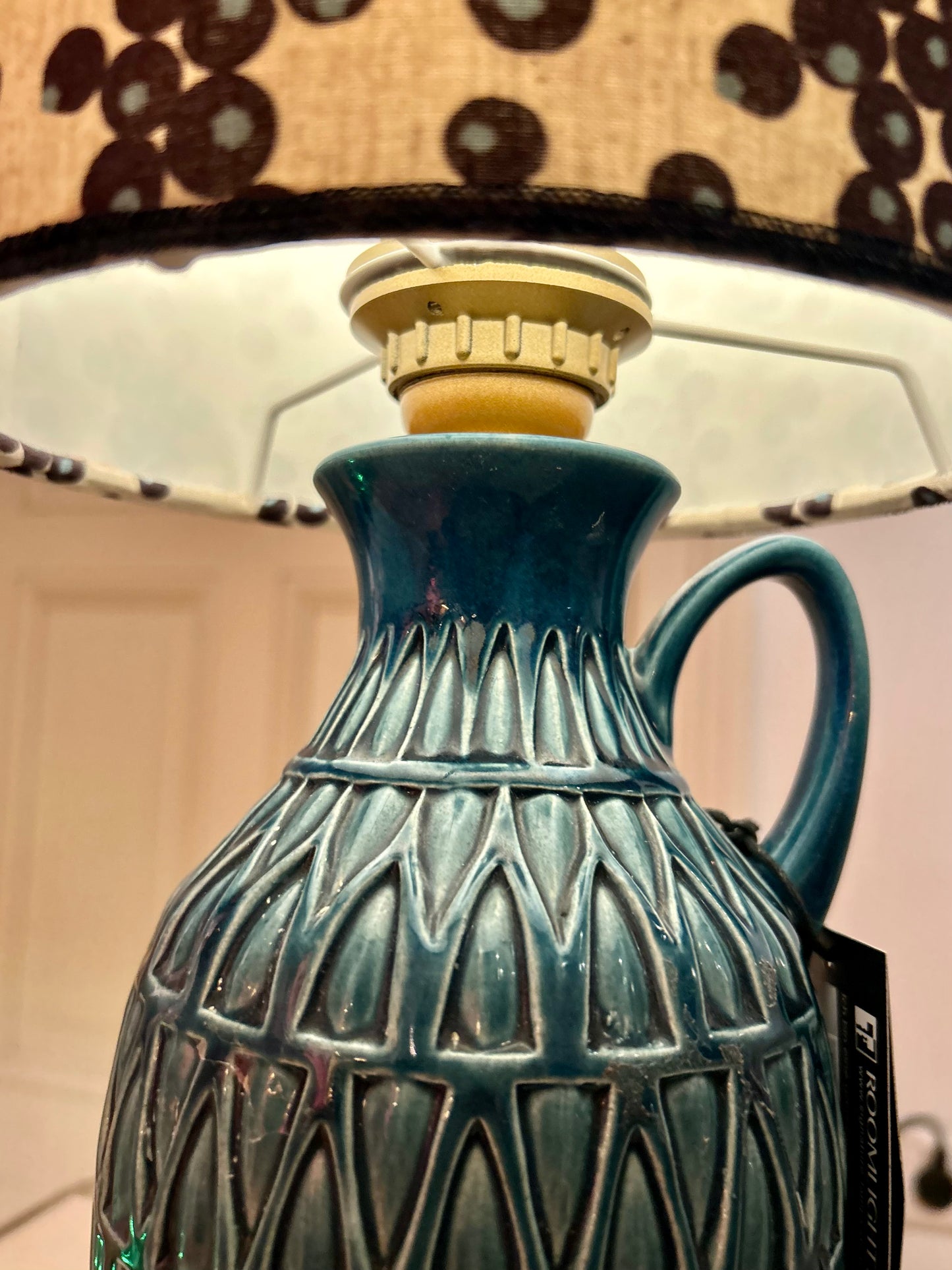 Kabellose Mid Century Lampe für Wohnzimmer, Balkon oder Garten