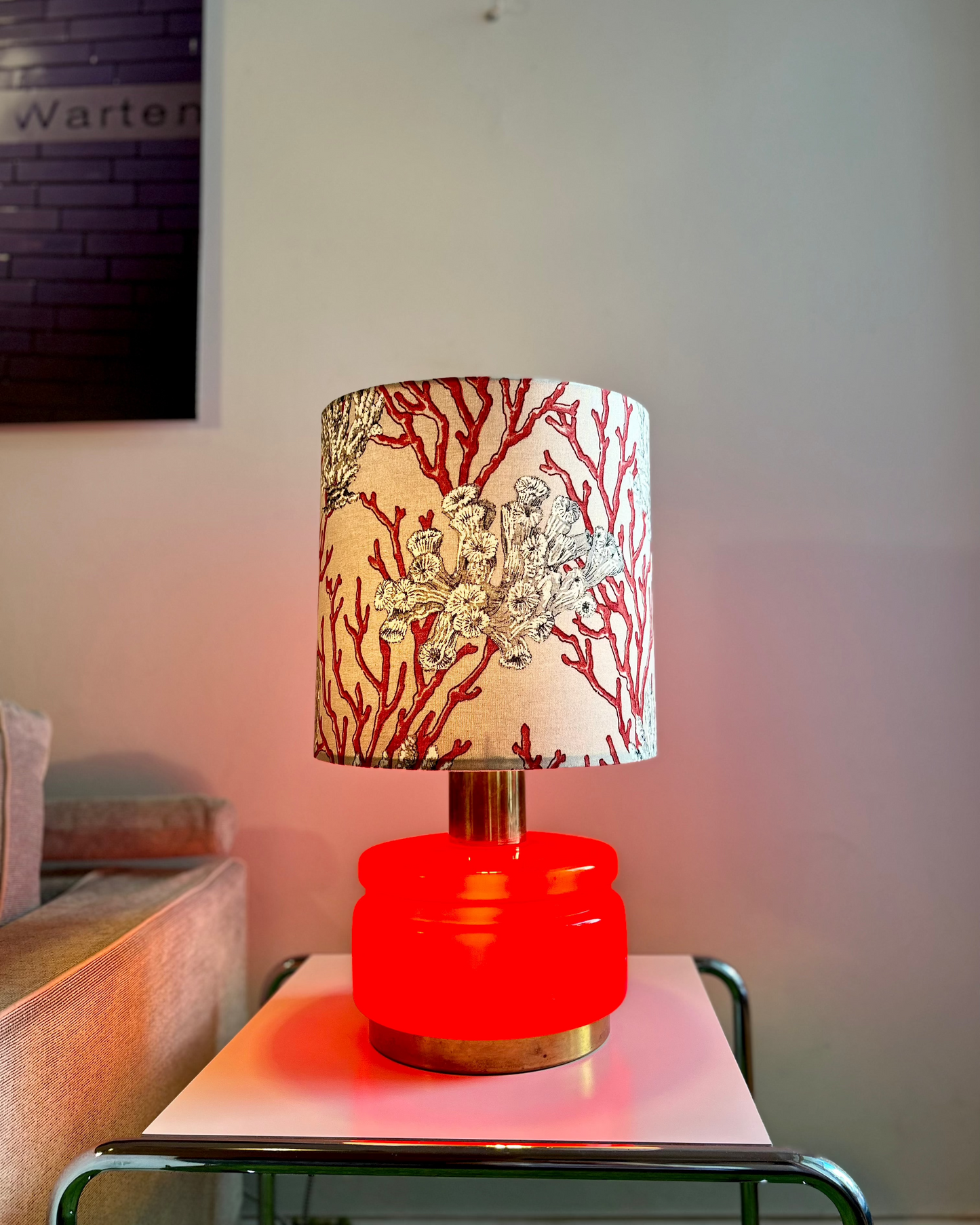 Original Pop Art Lampe von Peill & Putzler - restauriert