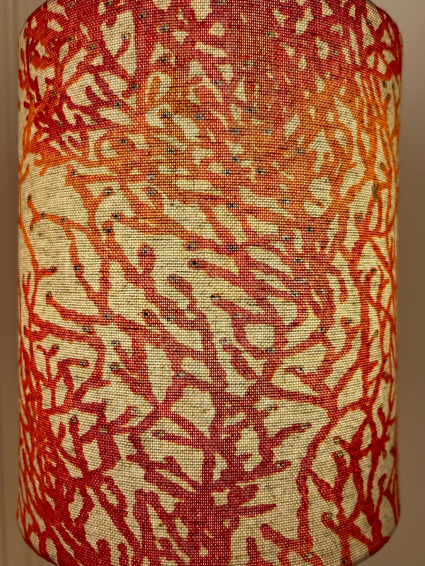 Vintage Lampe von Carstens Tönnieshof restauriert mit neuem Schirm