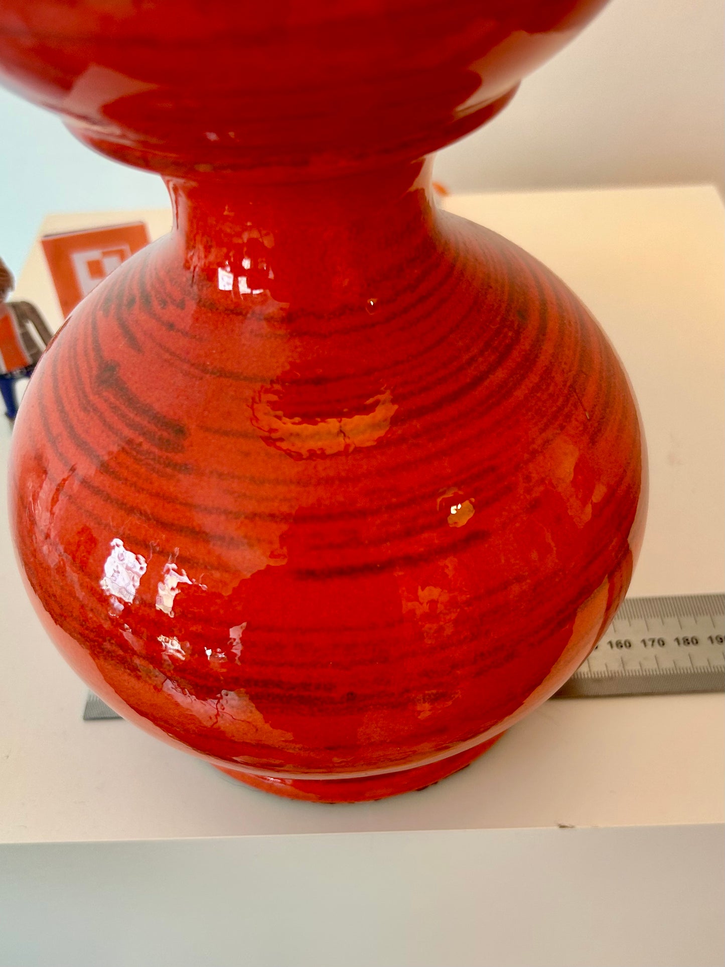 Space Age Stehlampe von Kaiser Leuchten mit neuem Schirm
