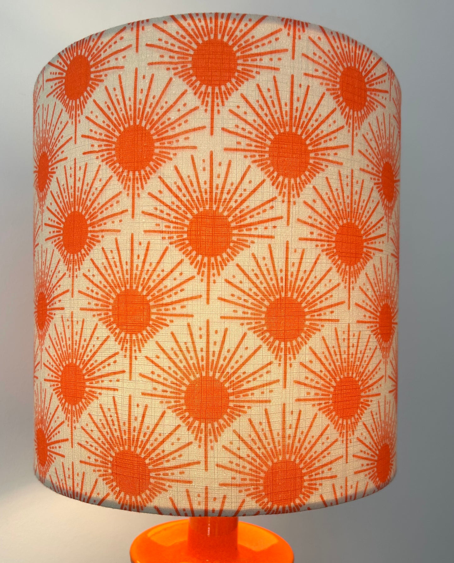 Pop Art Keramiklampe – seltenes Original aus den 60er/70er Jahren