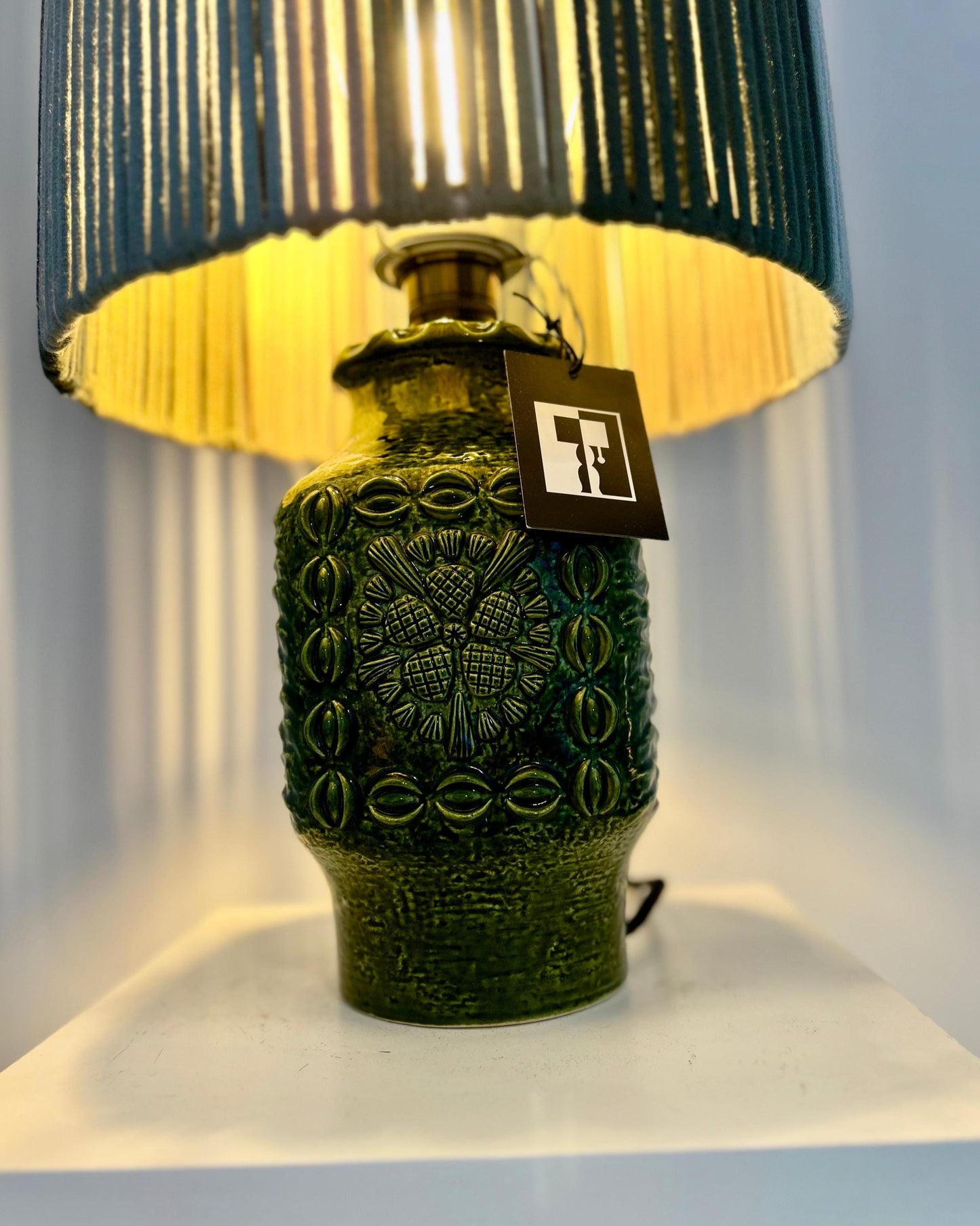 Mittelgroße Vintage Tischlampe von Duemler & Breiden