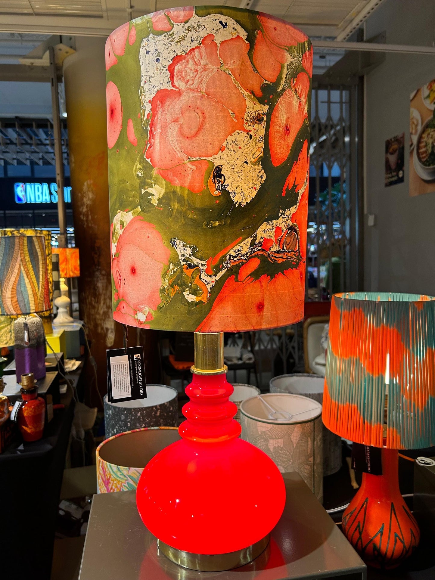 Restaurierte Peill & Putzler Lampe