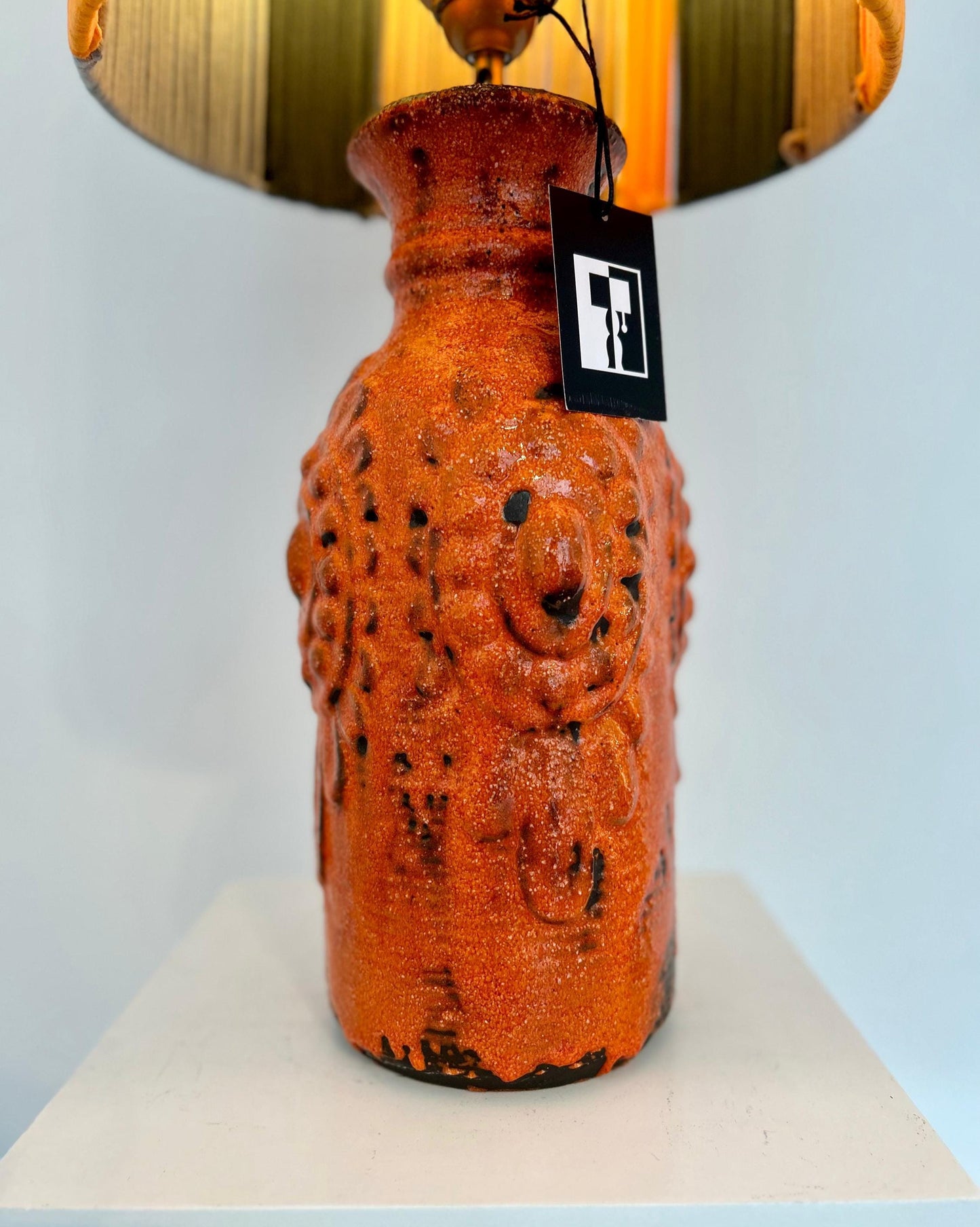 Große Tischlampe aus Vase von Carstens Tönnieshof - WGP