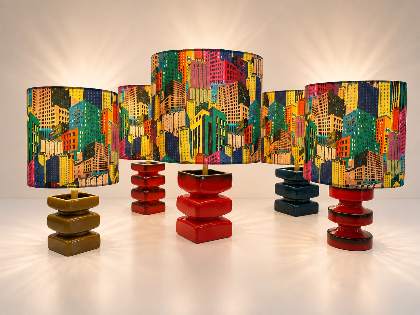 Cityscape Collection. Inspired by Cari Zalloni.