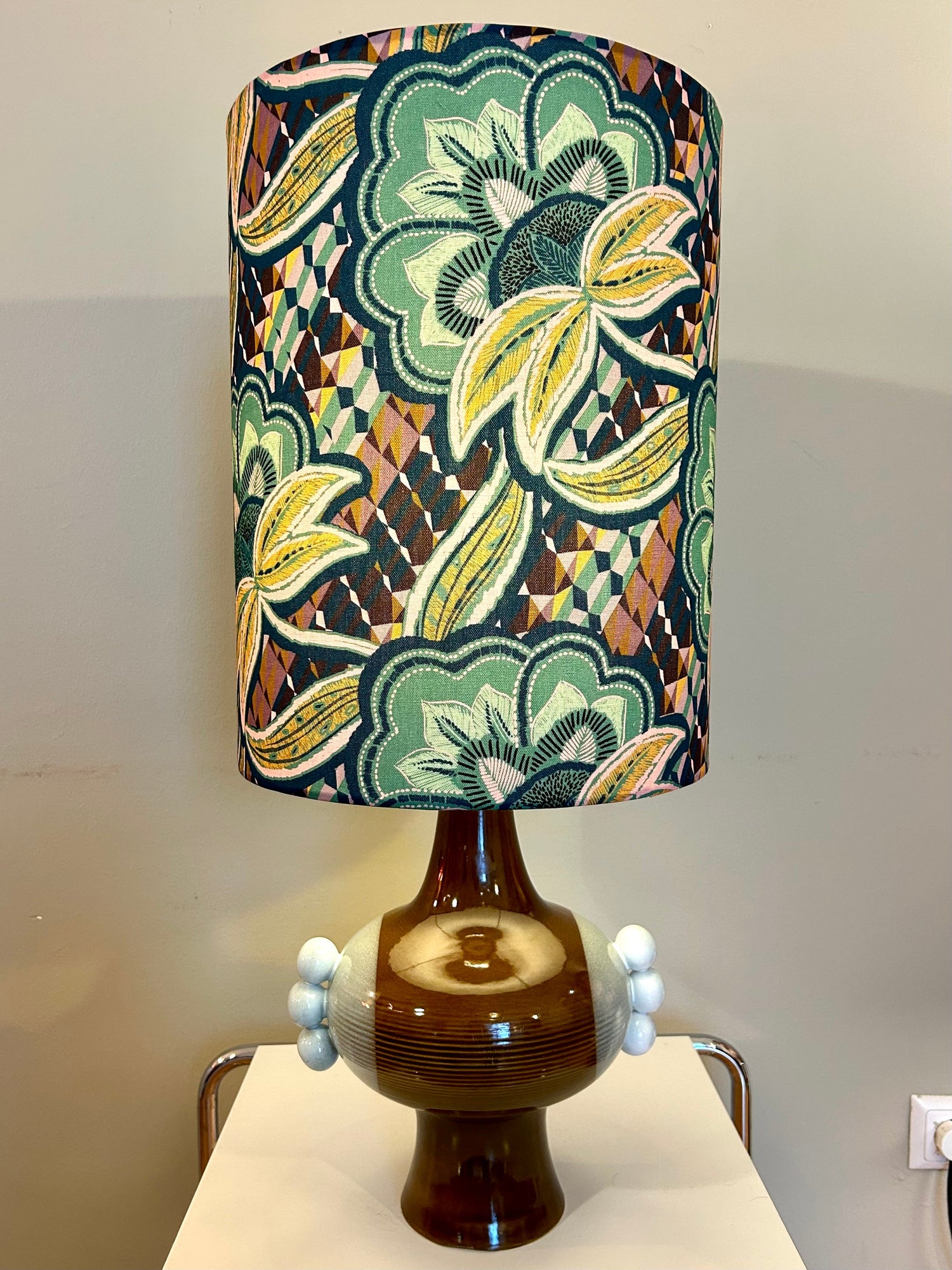 Große Tischlampe aus tschechischer Manufaktur