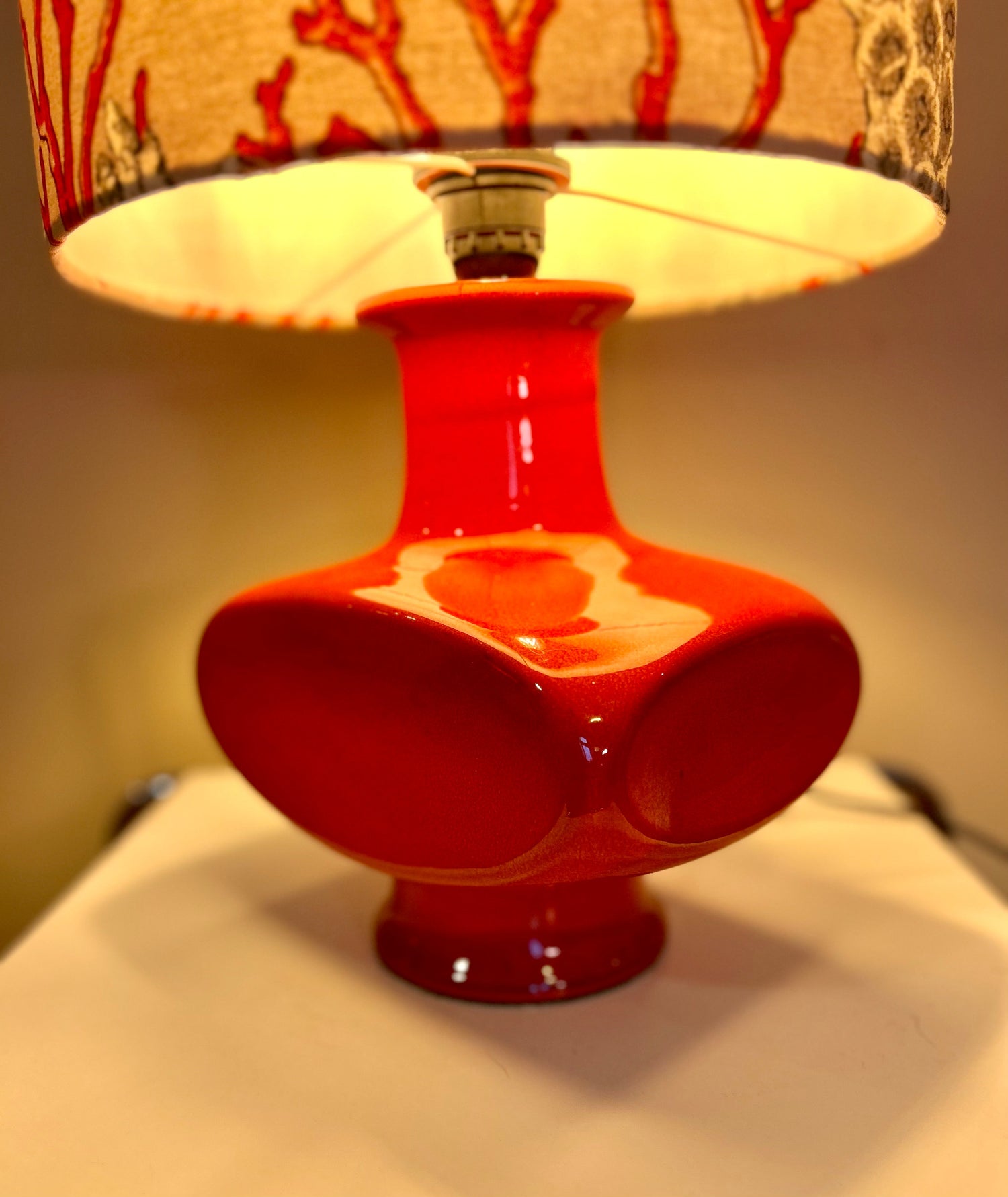 Mid Century Vintage Nachttischlampe