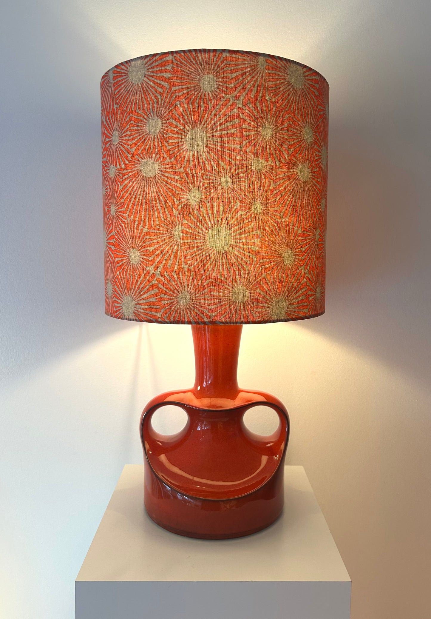 Rare 70s Design Lamp - Goebel - PAN Series - West German Pottery