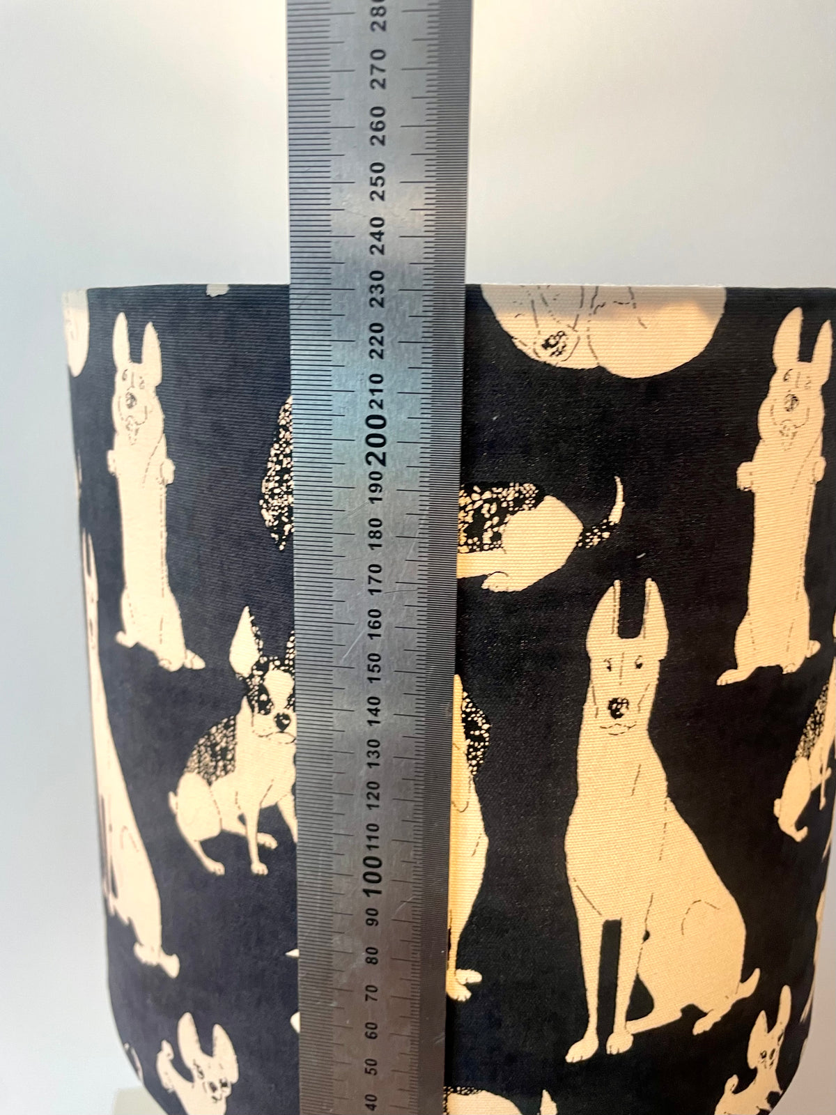 Upgecykelte Tischlampe Original Dümler & Breiden Vase - 60er Jahre