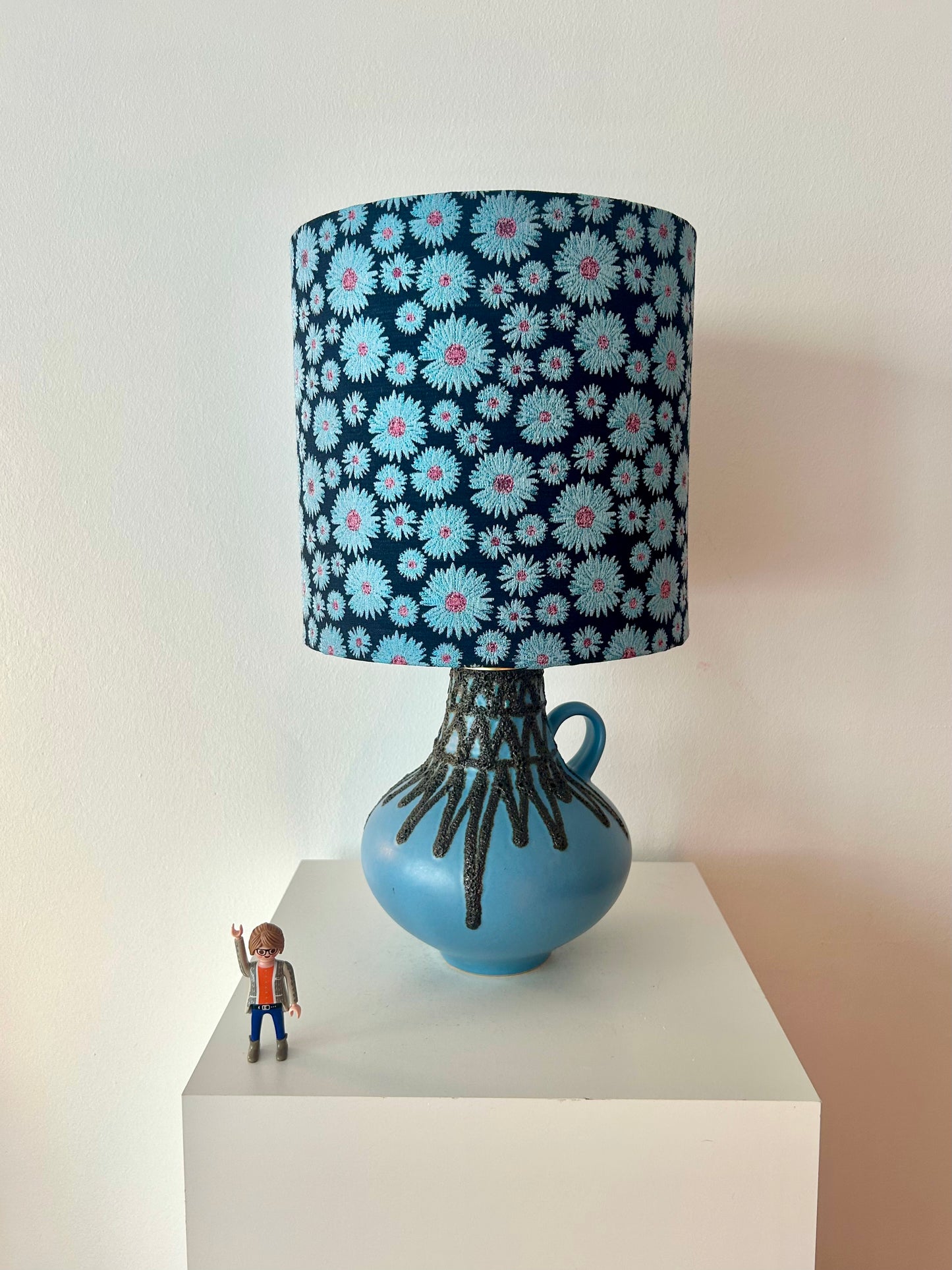 Rare Fohr Vase Lamp - West German Pottery