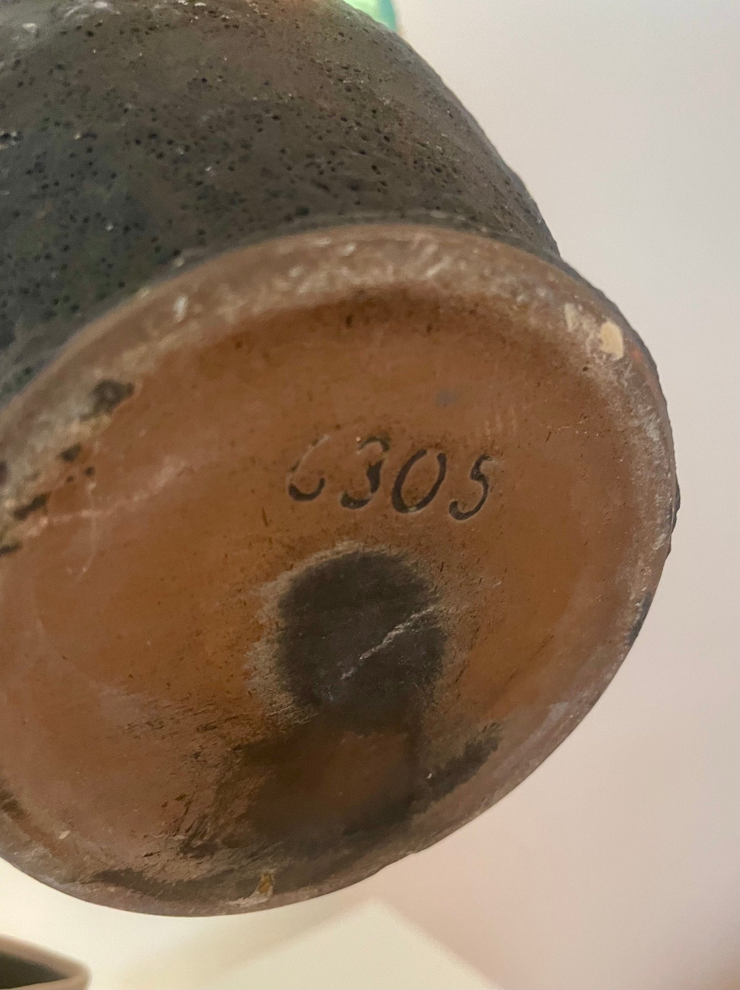 Kabellose Vasenlampe aus West German Pottery – Fat Lava Krug | Pop Weave Collection