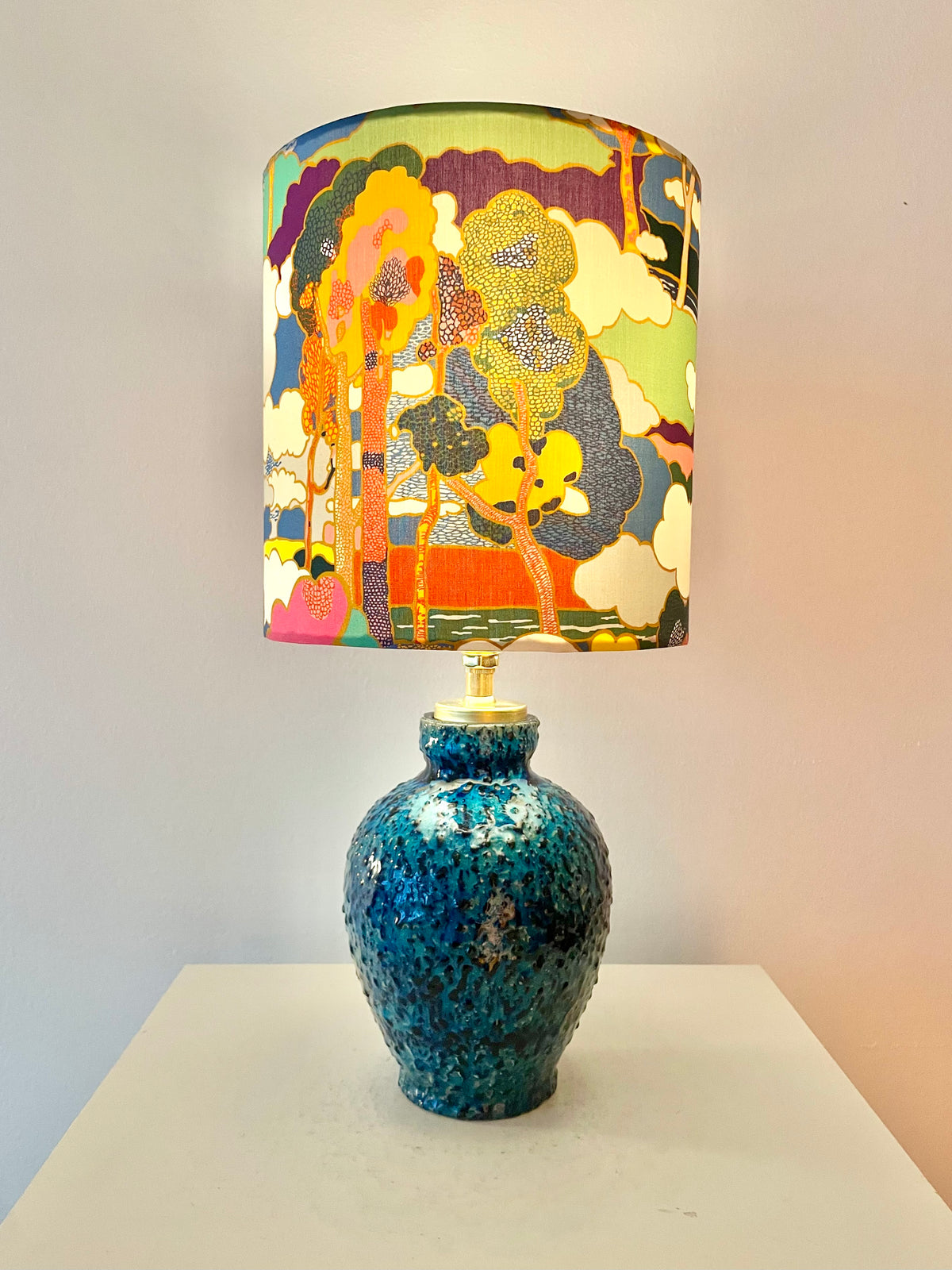 The Archive Collection: Kleine Marei Akkuleuchte mit Liberty-Stoff „Prospect Road“