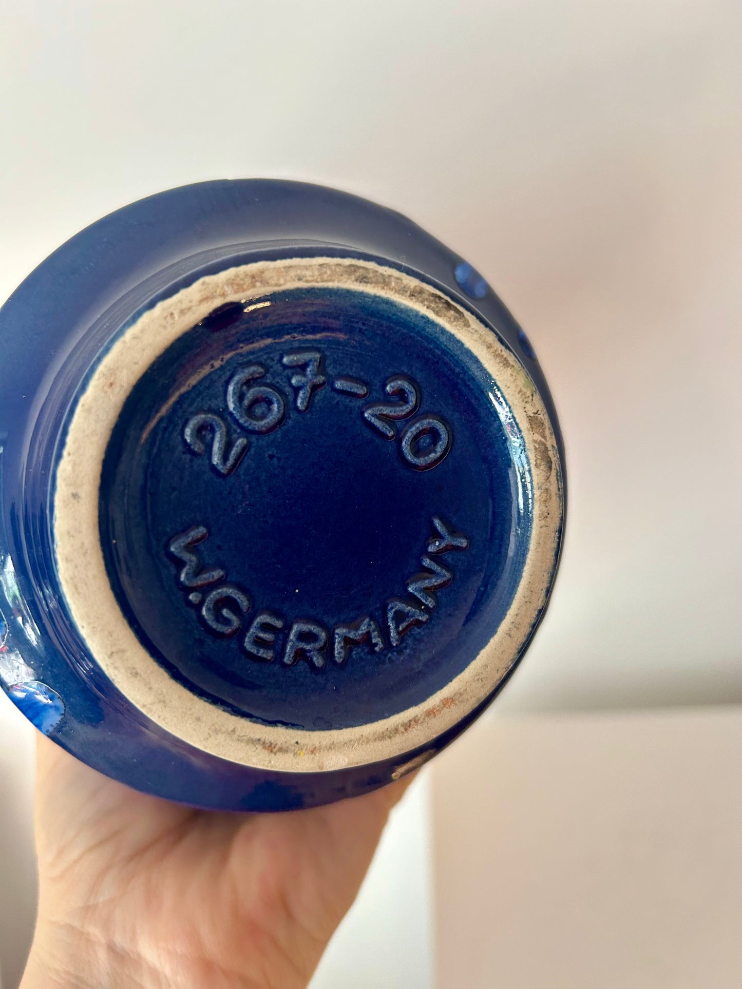 Space Age Vasenlampe aus Scheurich Vase