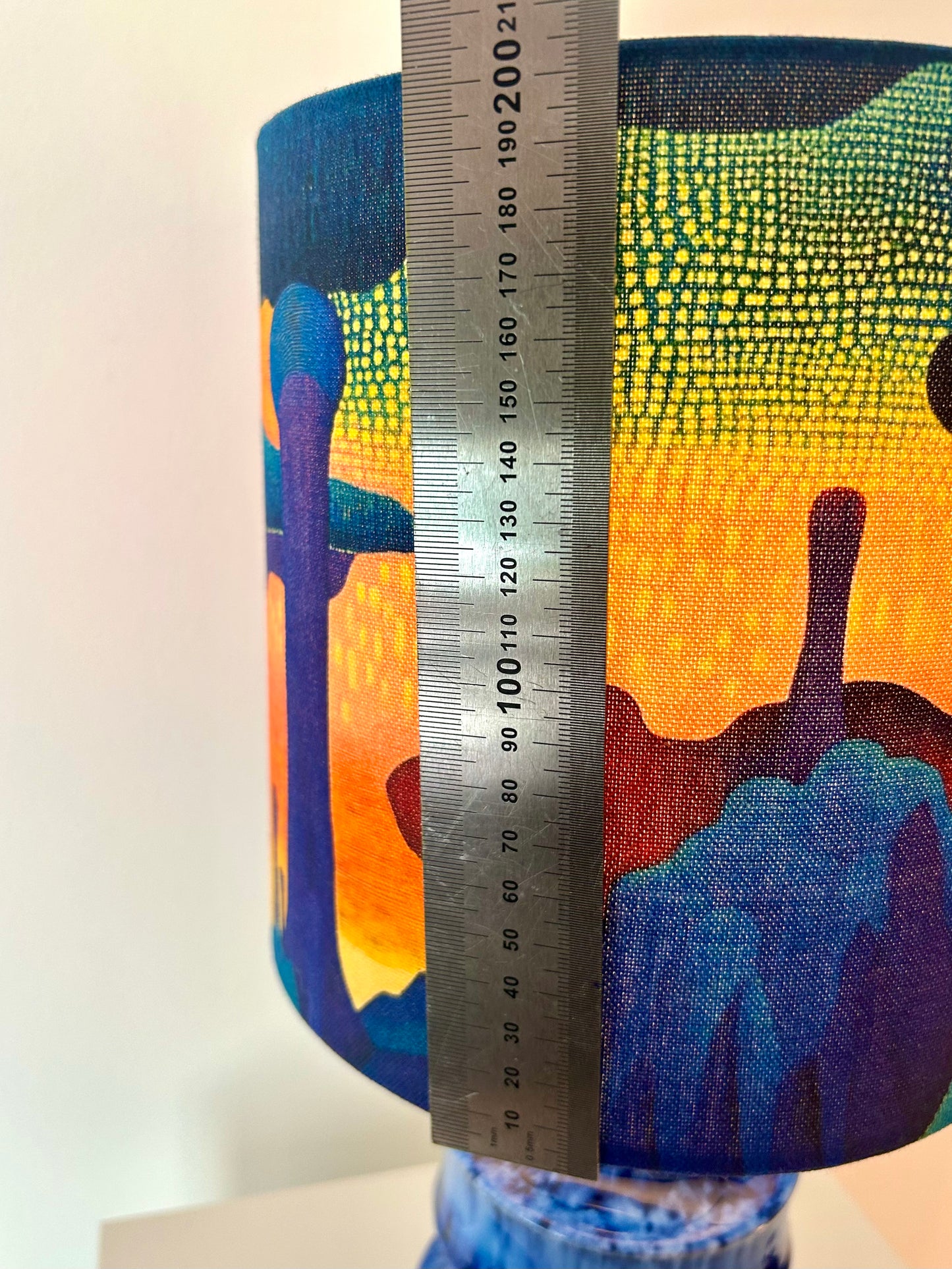 Space Age Vasenlampe aus Scheurich Vase