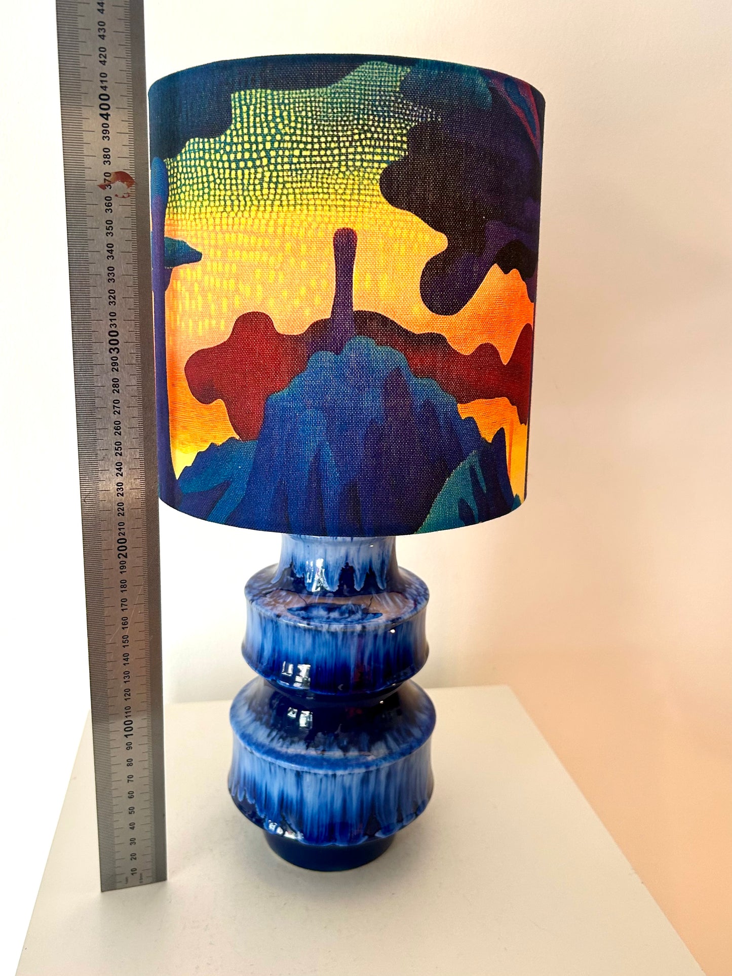 Space Age Vasenlampe aus Scheurich Vase