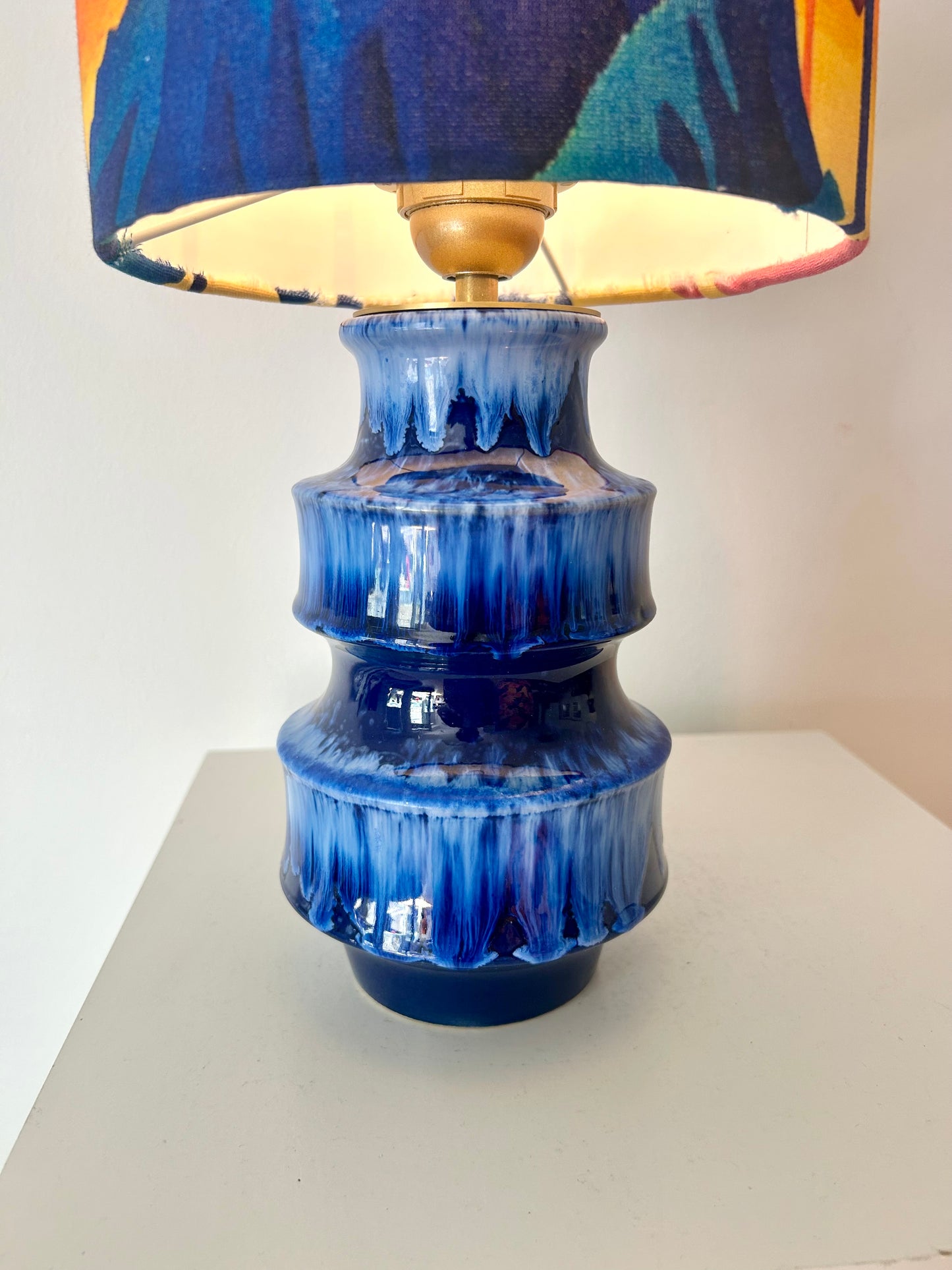 Space Age Vasenlampe aus Scheurich Vase