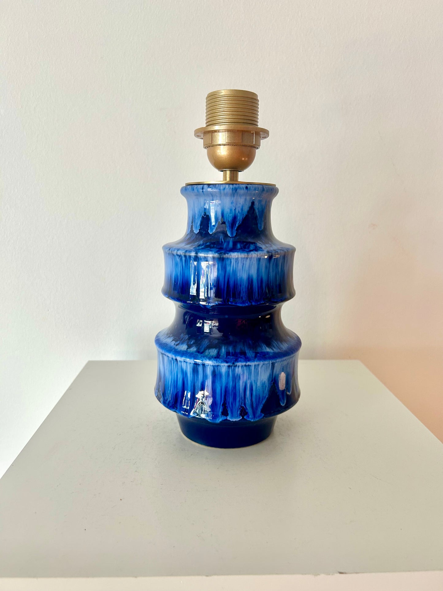 Space Age Vasenlampe aus Scheurich Vase