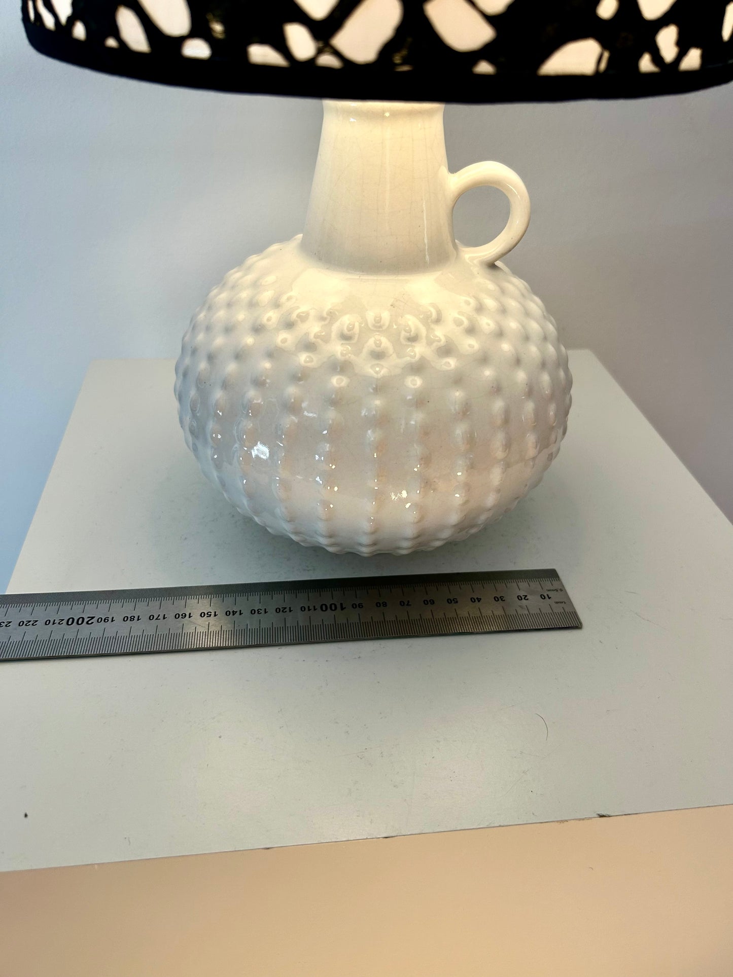 Rare Jasba table lamp with Japanese shade