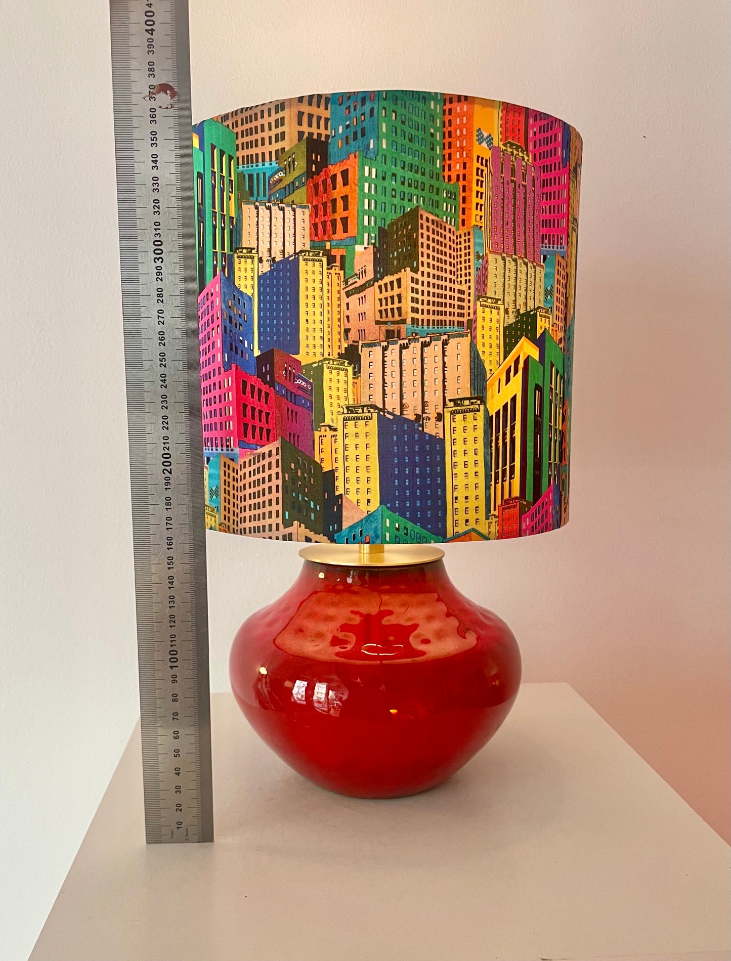 Kabellose Vasenlampe - Bückeburg Keramik - Kugellampe | 36 cm