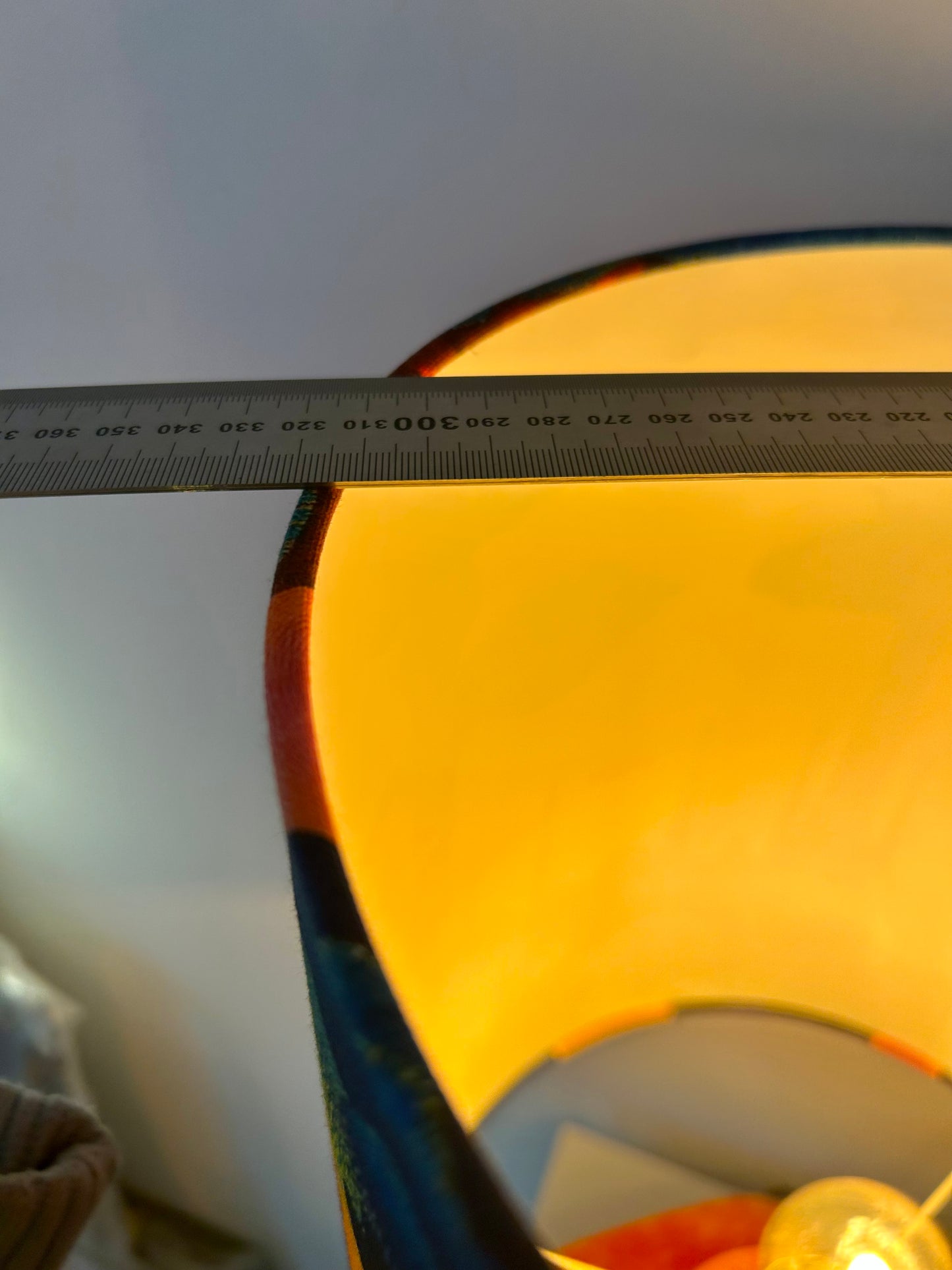 Pop Art Lamp PAN Ceramic with Space Age Shade