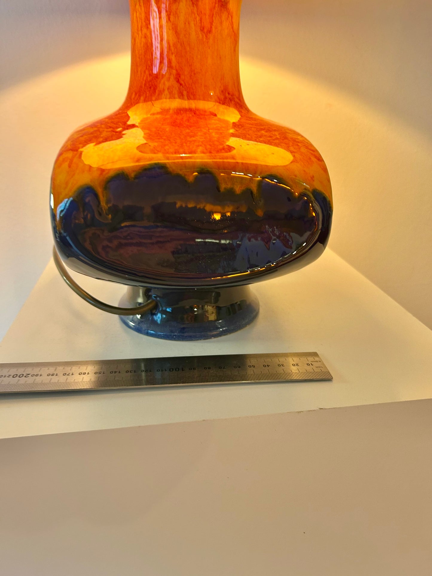Pop Art Lamp PAN Ceramic with Space Age Shade