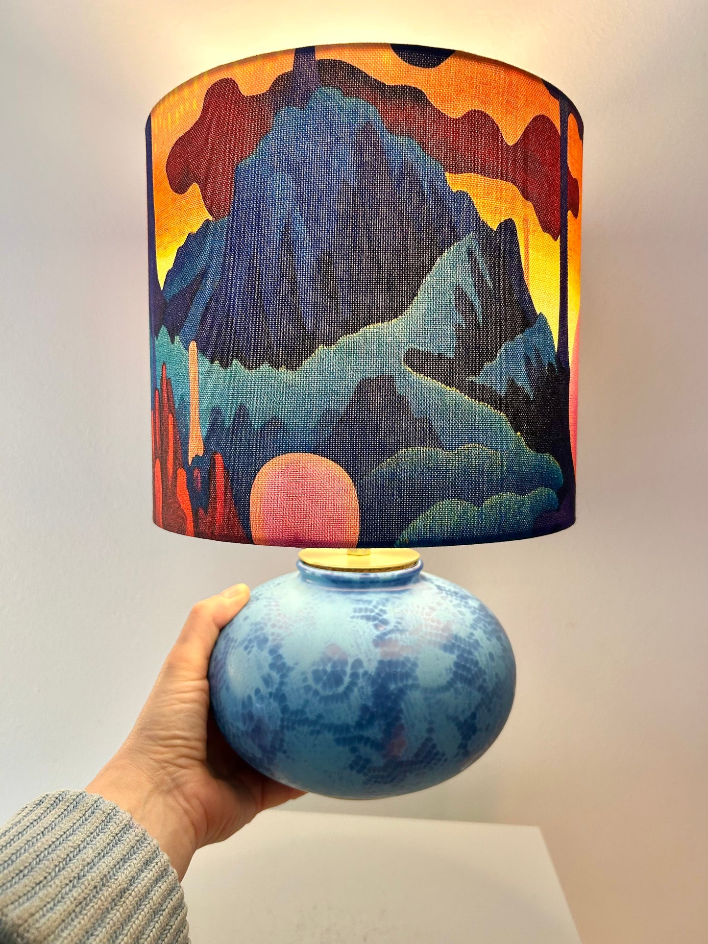 Space Age Orb Lamp by Scheurich