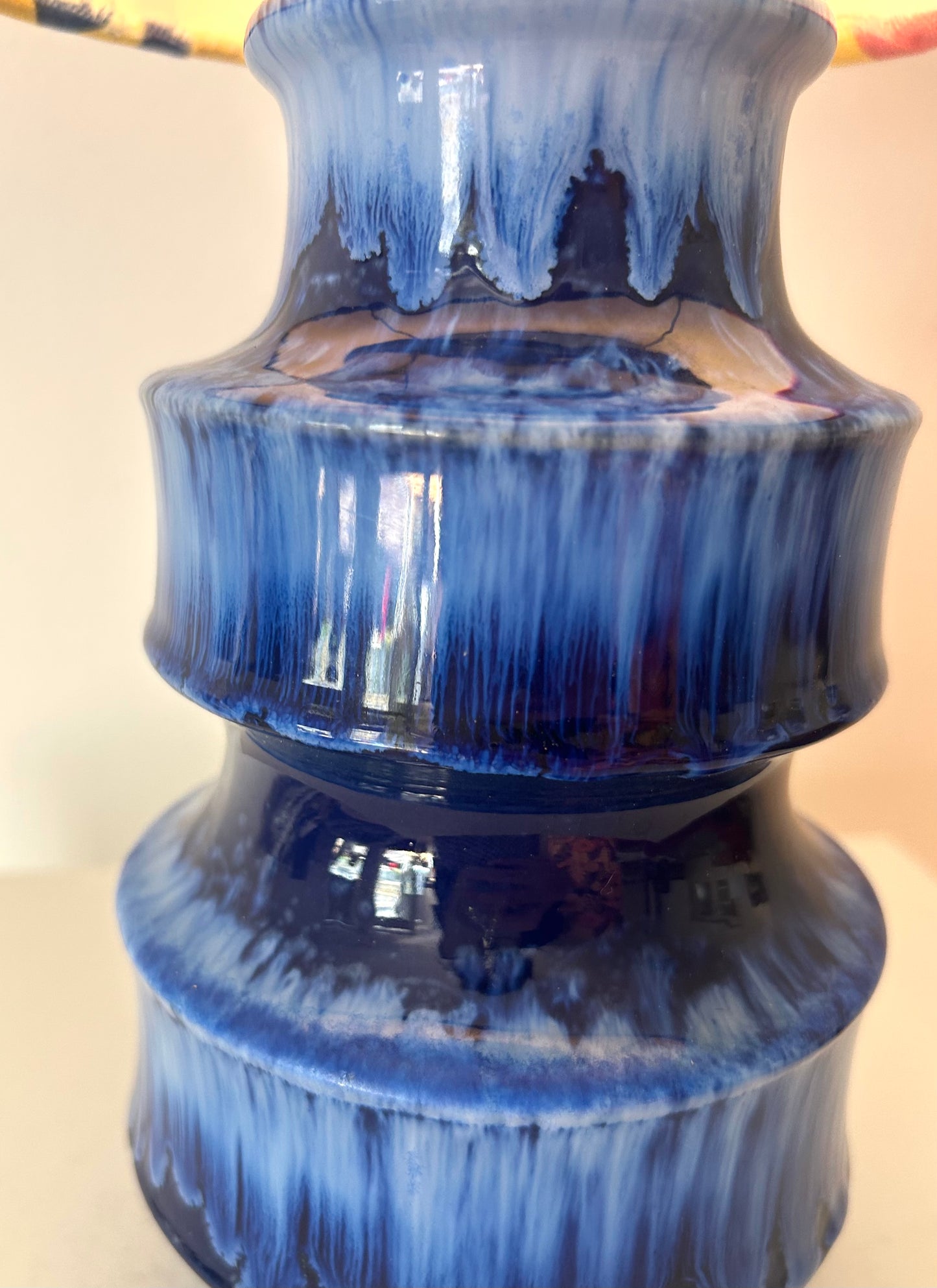 Space Age Vasenlampe aus Scheurich Vase