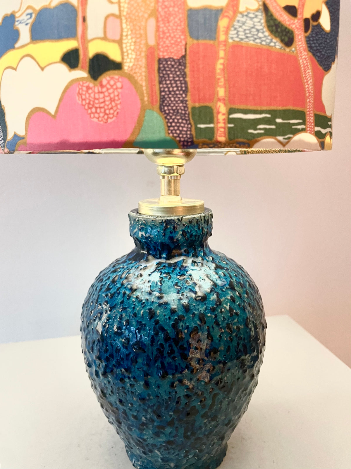 The Archive Collection: Kleine Marei Akkuleuchte mit Liberty-Stoff „Prospect Road“
