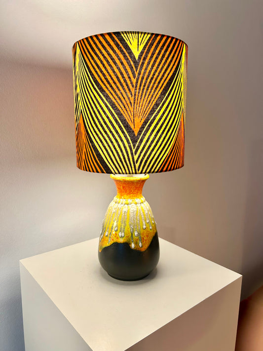 Fat Lava Bay Keramik Lampe - kabellose LED-Leuchte