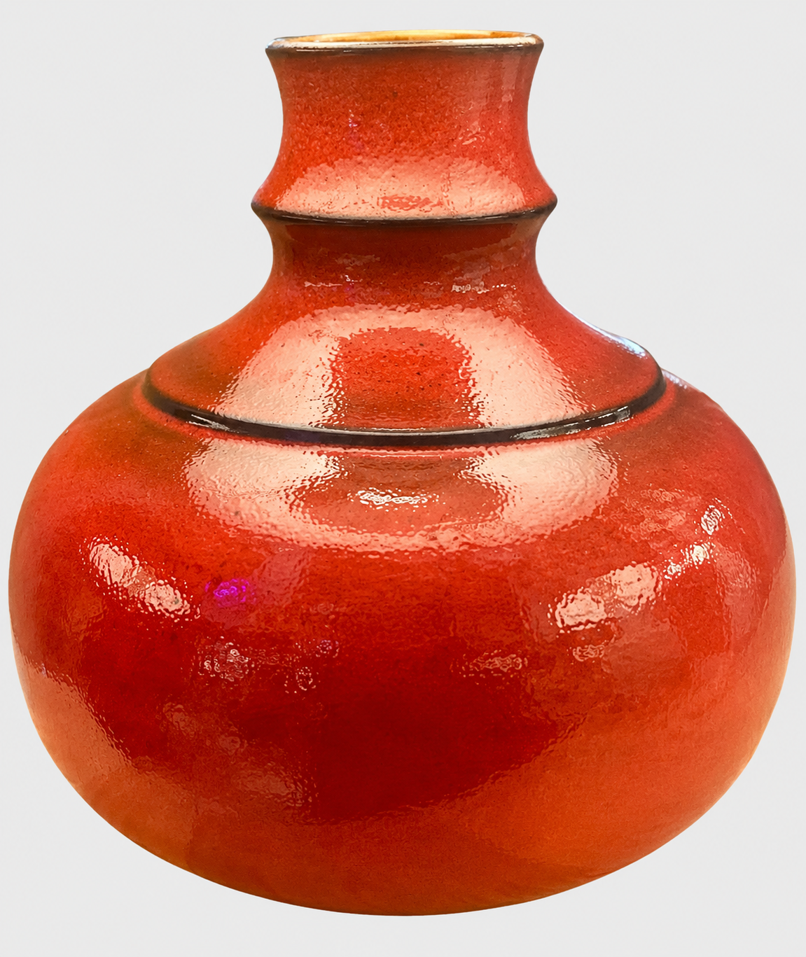 70er Jahre MCM Akzentlampe aus Jasba Vase