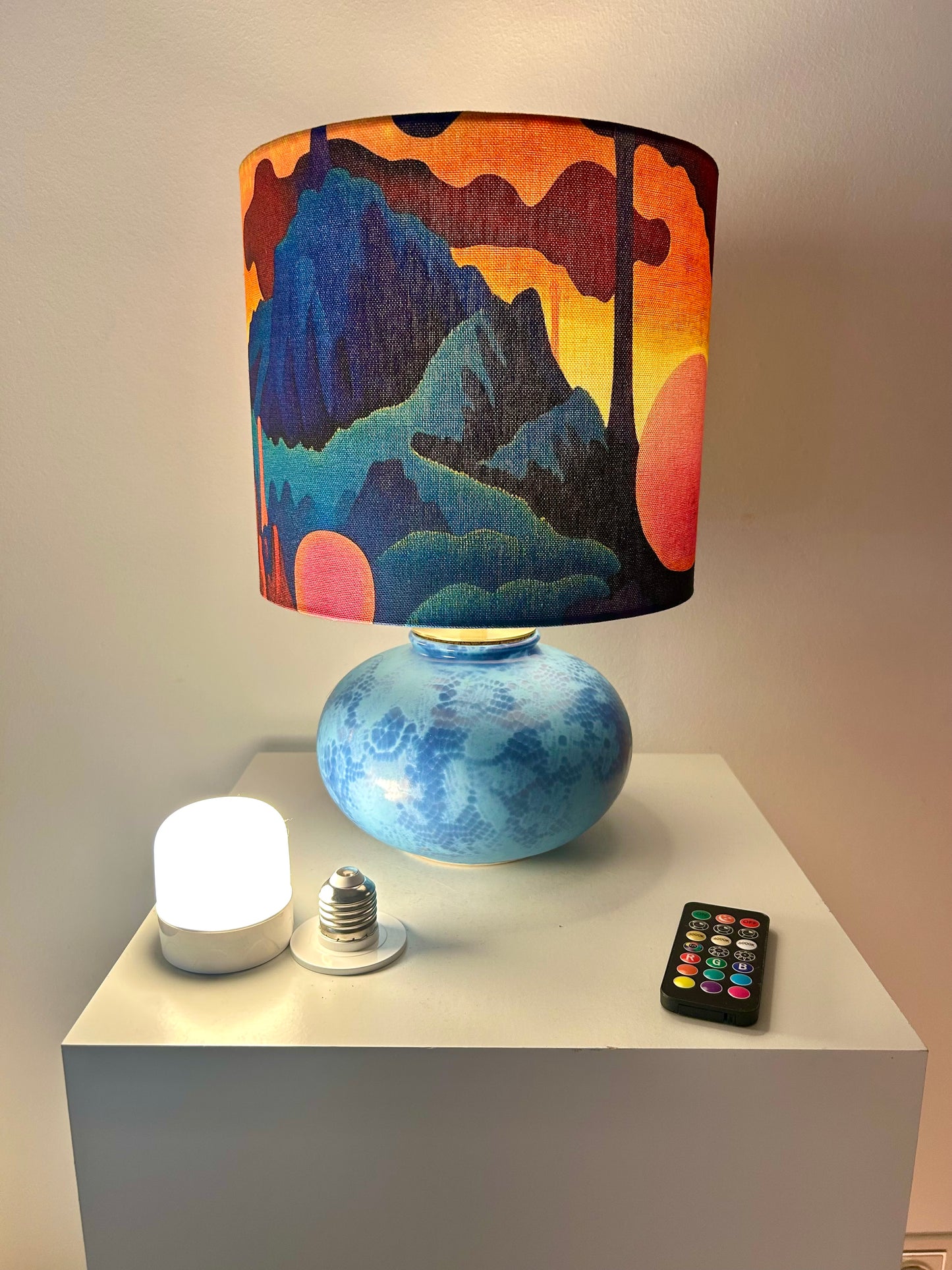 Space Age Orb Lamp by Scheurich