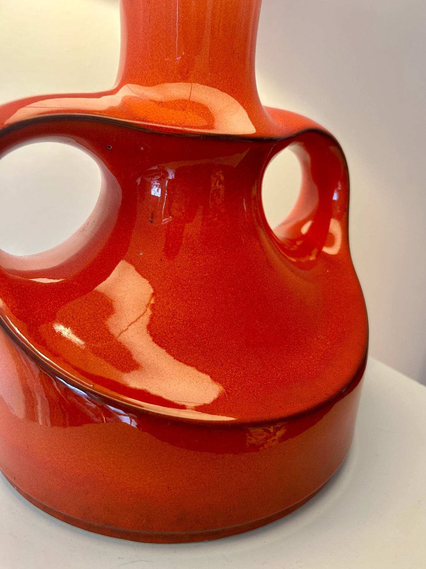 Rare 70s Design Lamp - Goebel - PAN Series - West German Pottery