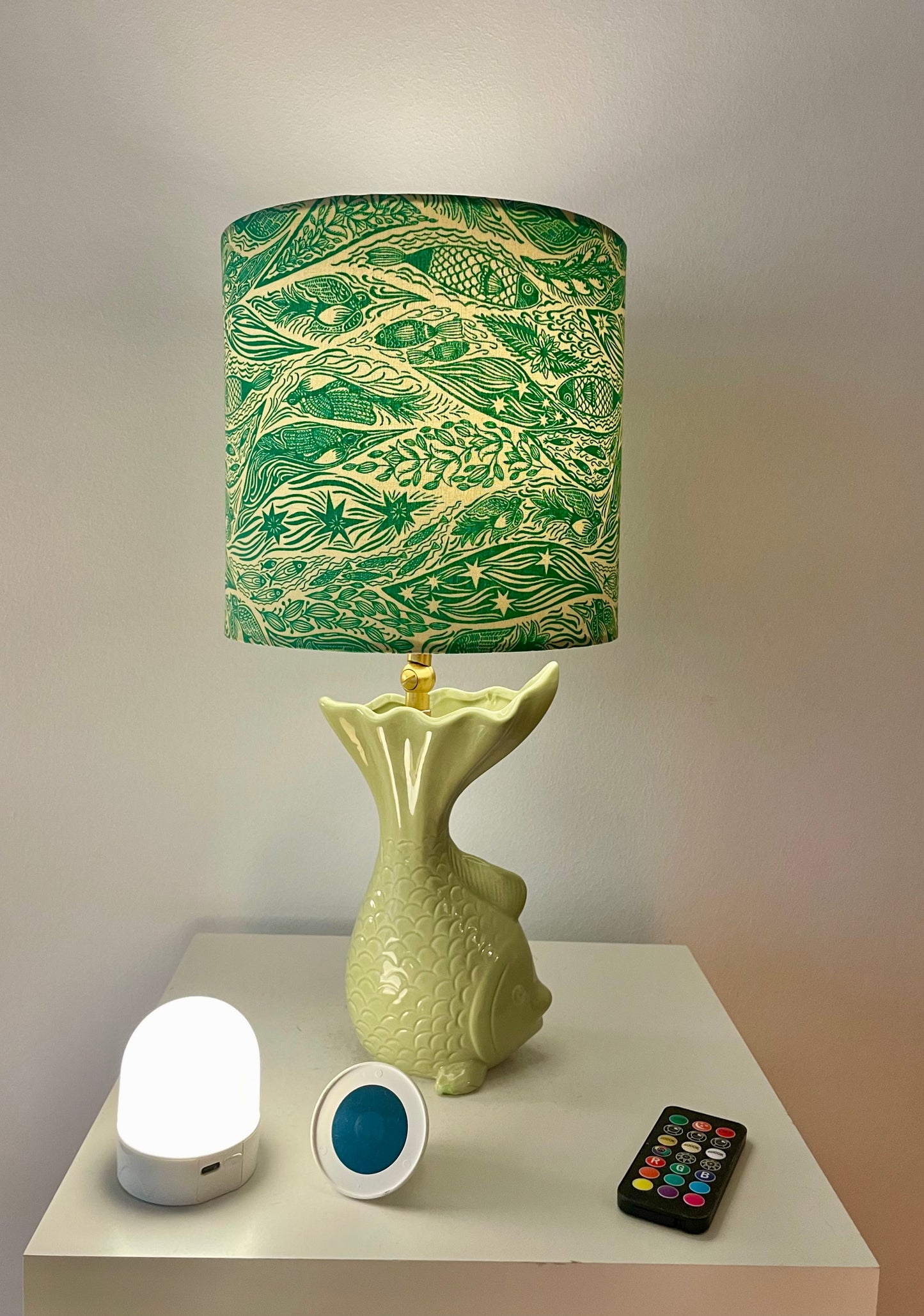 Handliche Fischlampe - kabellos - Outdoor-geeignet